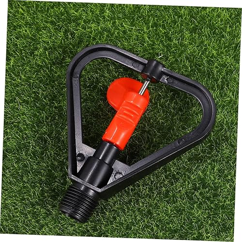 Miniatura 2 de Angoily 2 unids dispositivo de riego automático cabezal de ducha manguera de jardín rociador giratorio 360 rociador de césped rociador automático de