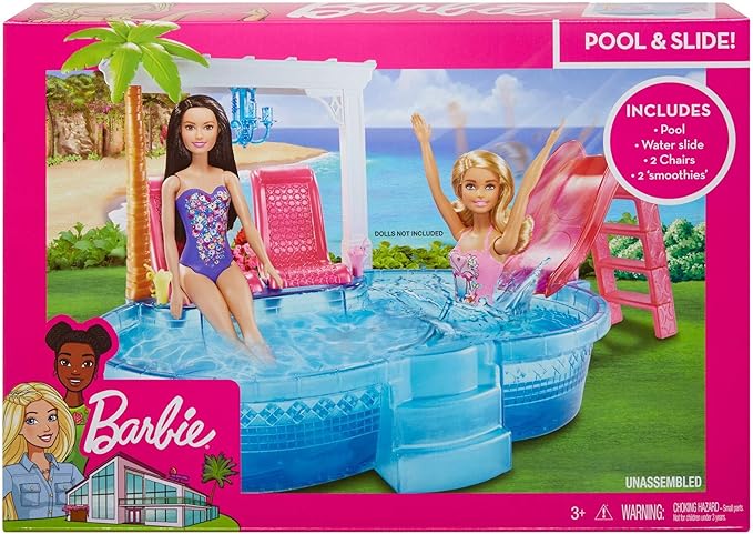 Barbie Piscine Glamour : Amazon.fr: Jeux et Jouets