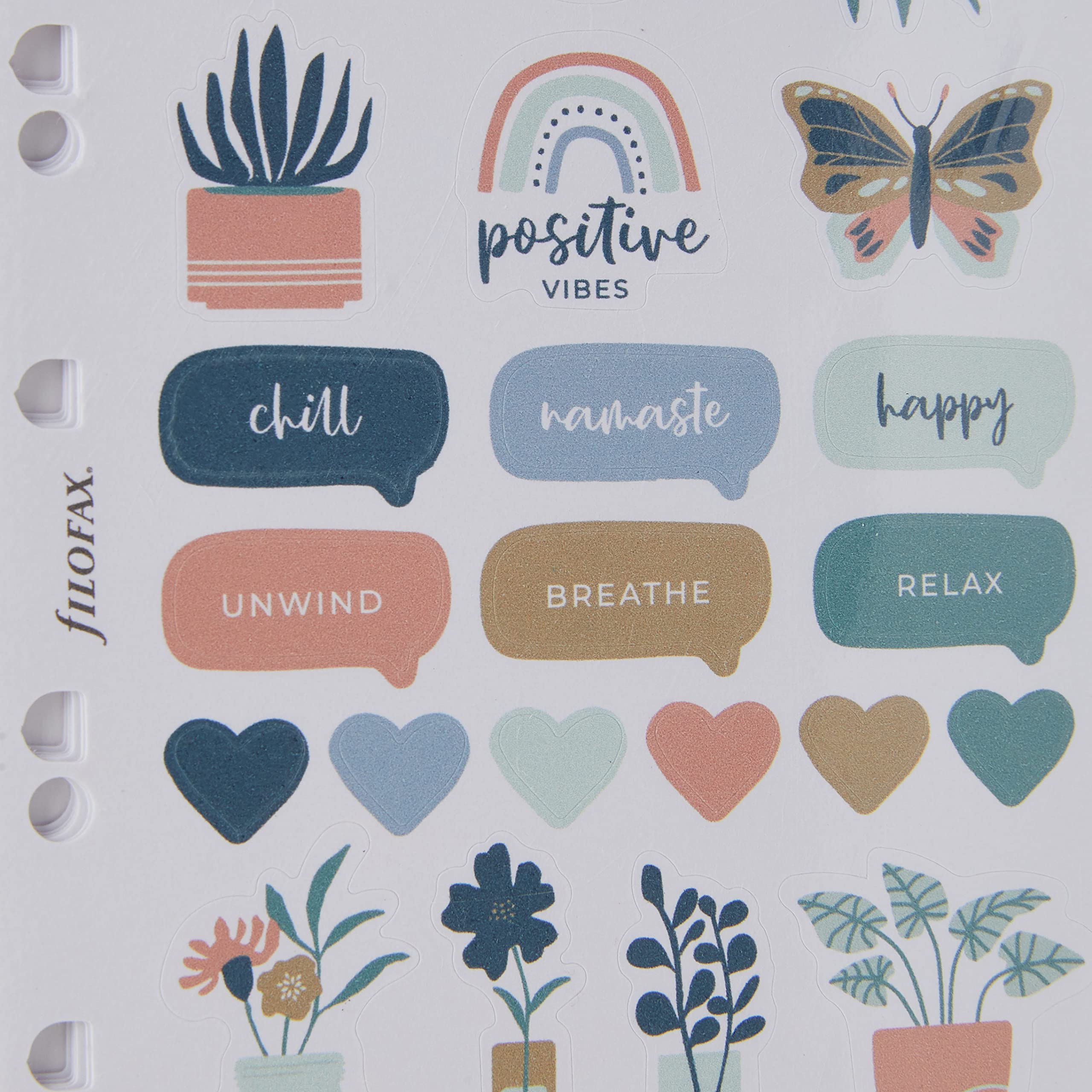 Filofax Accessories Botanical Stickers, 132815