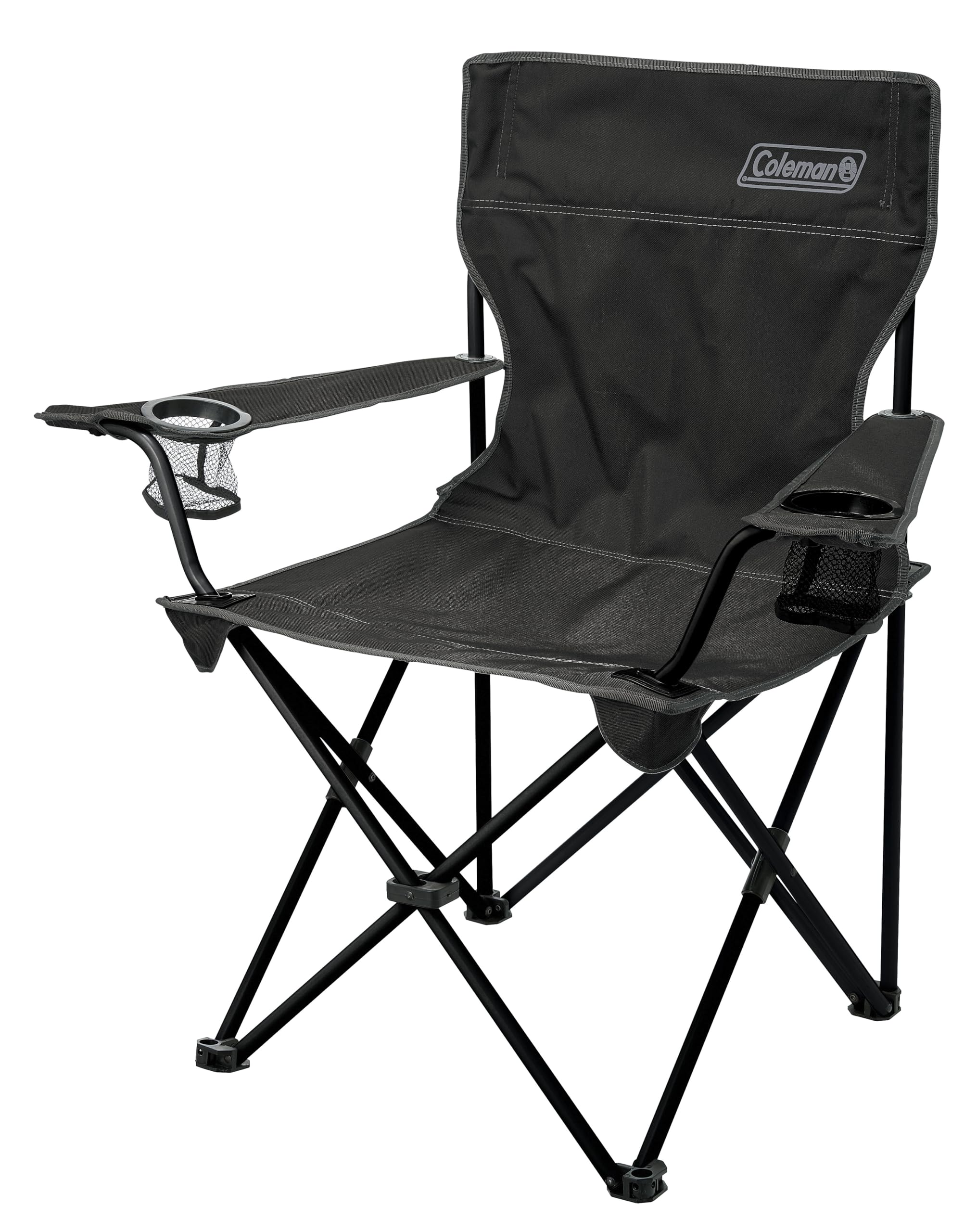 Resort Chair (Jet Black), Camping, Outdoor Chair, Folding