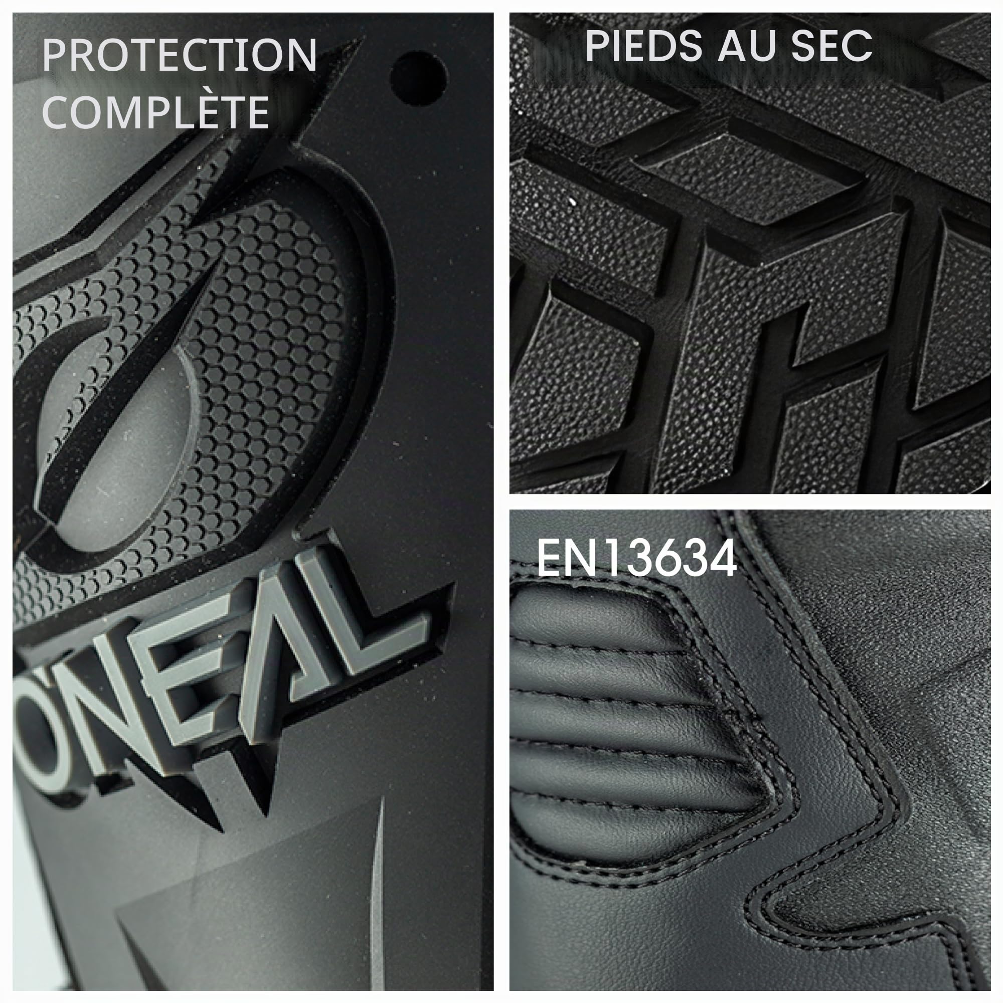 Oneal Scie Boots Black Protections MX