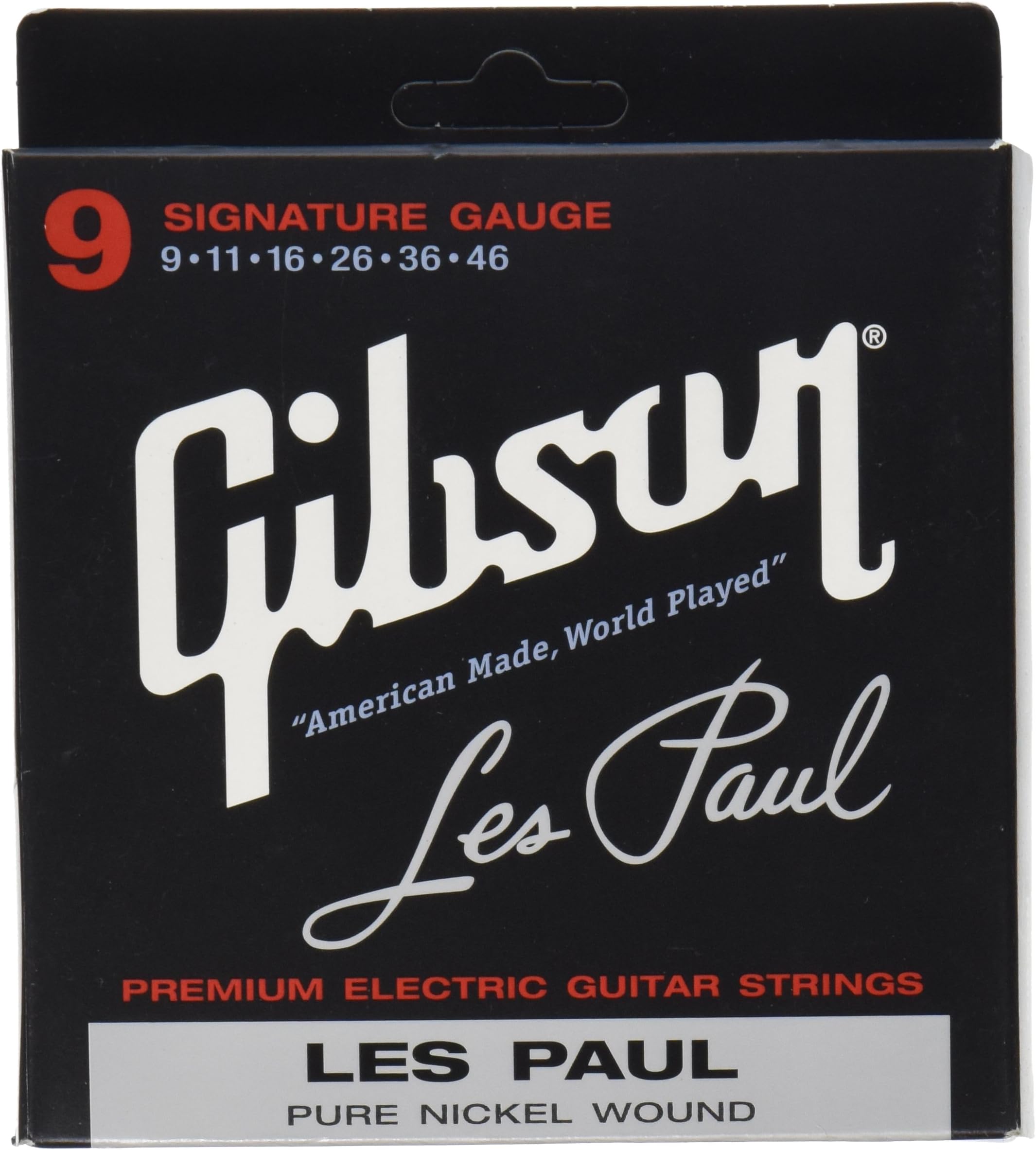 Les Paul Premium Electric Guitar Strings, Signature Gauge 9-46