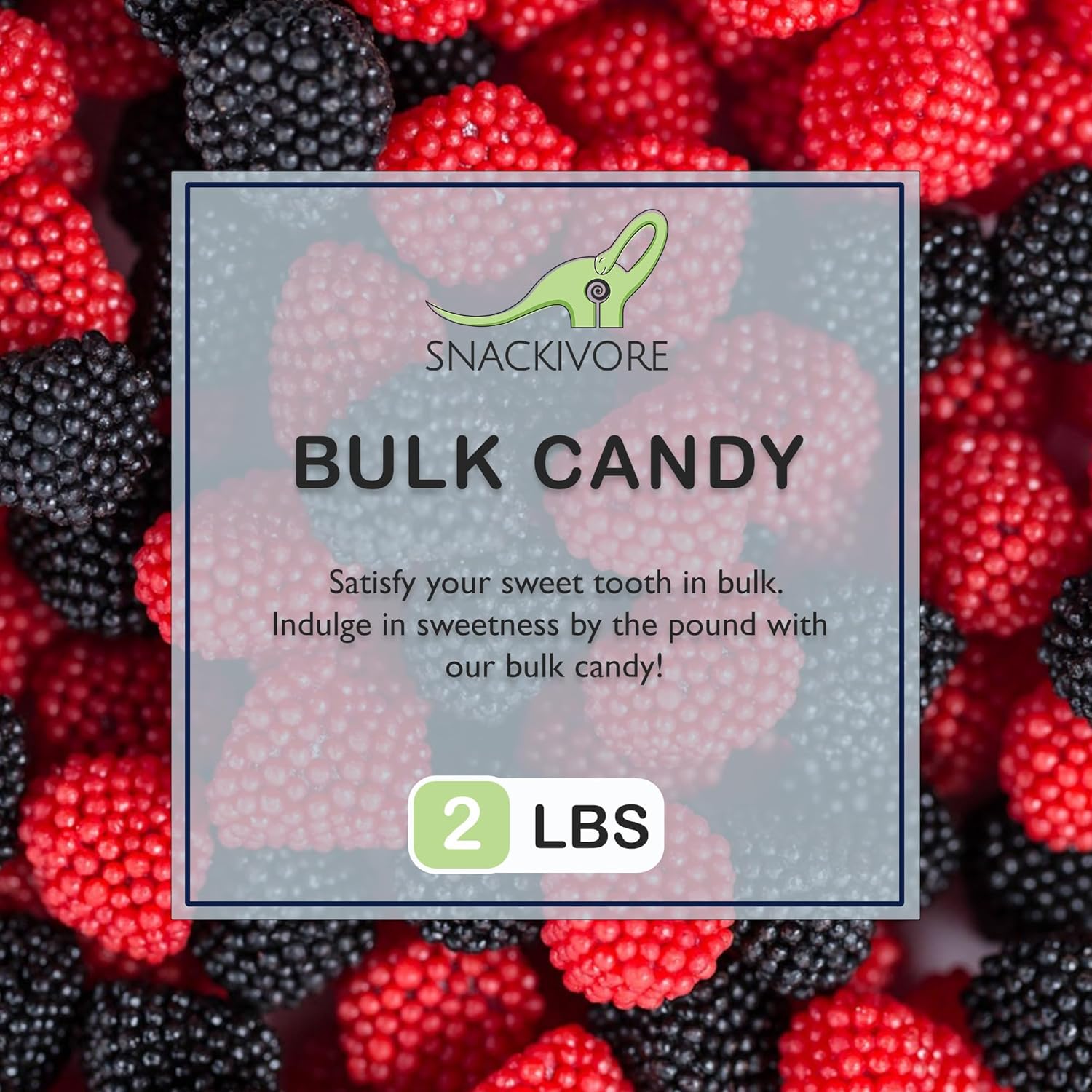 Gustaf's Red and Black Berries Candy Bulk 2lb Bag, Raspberries and ...