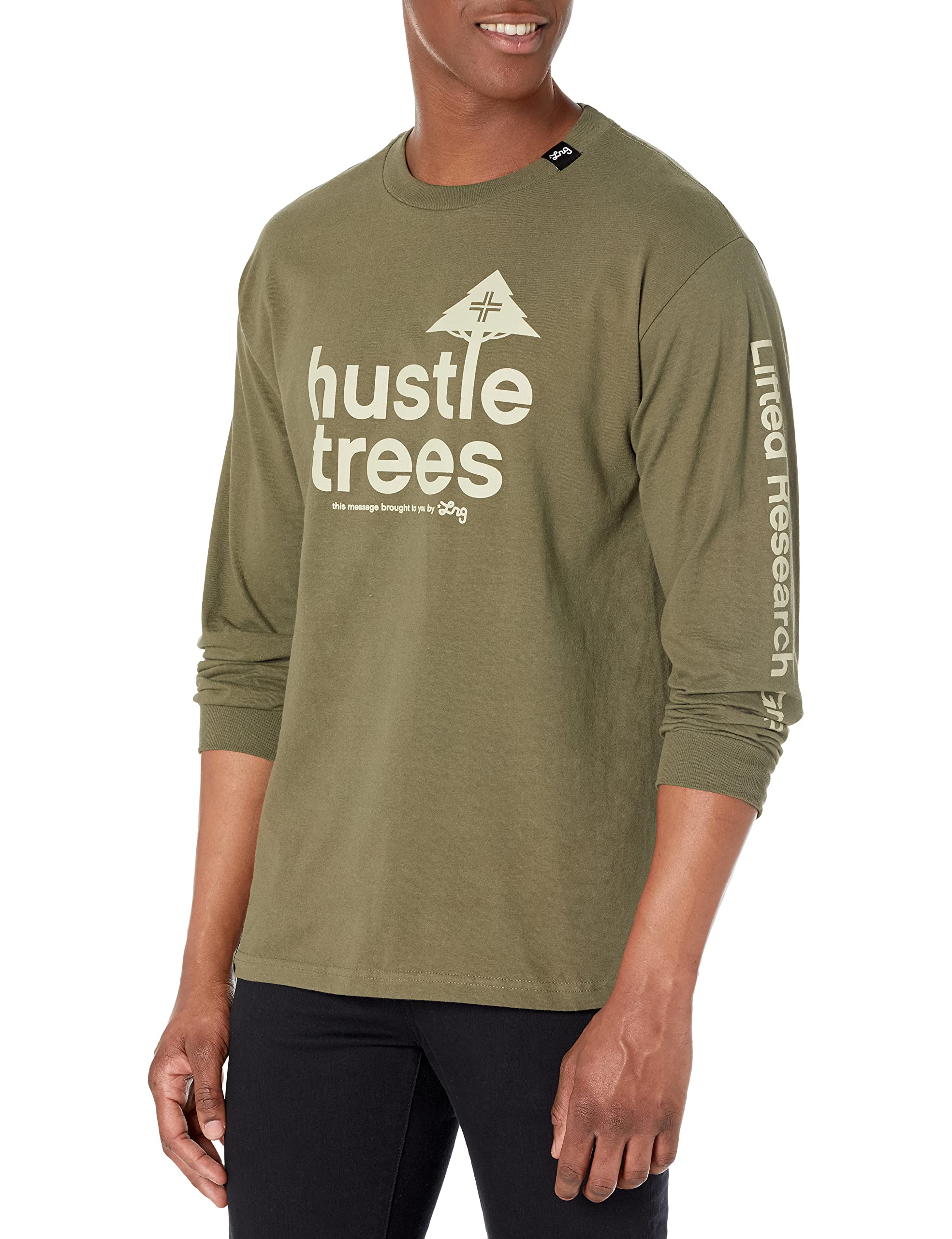 LRG Men's Long Sleeve Graphic Logo T-Shirt