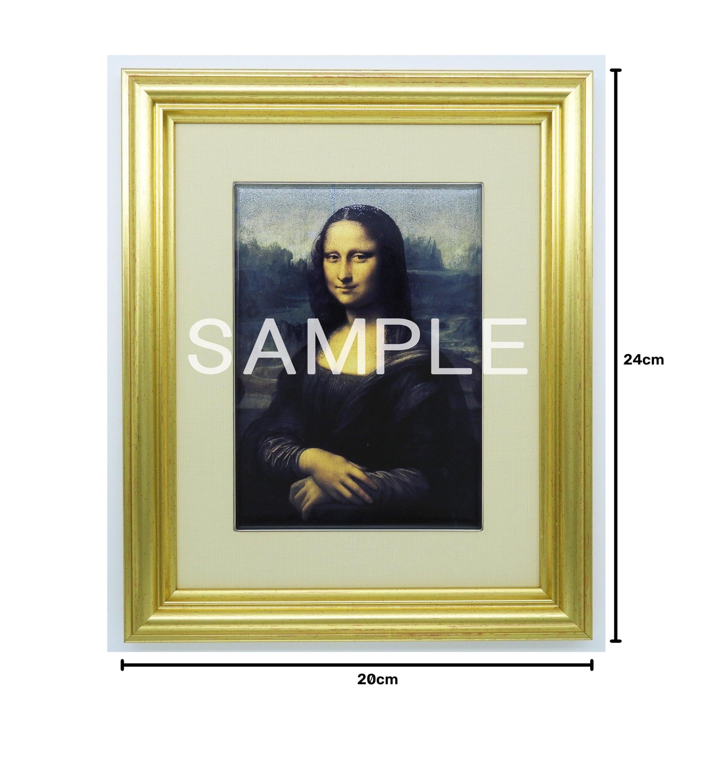 Moja アート作品 額装済み Amazon.co.jp: 大塚国際美術館 陶板 額装品A 「モナ・リザ｣ レオナルド