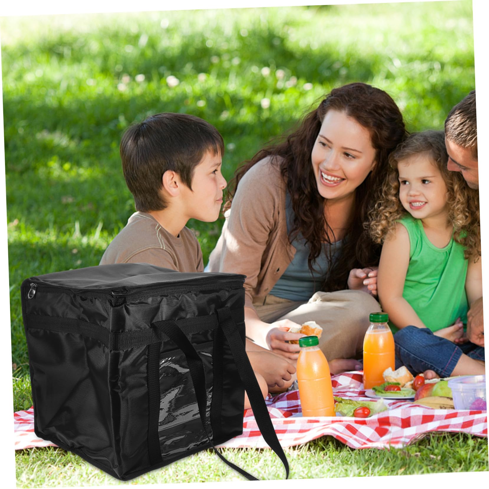 Réutilisable pour Nourriture Chaude et Froides Isolation Thermique Renforcée de Transport Multi-usage pour Pique- Plats à Emporter et Courses