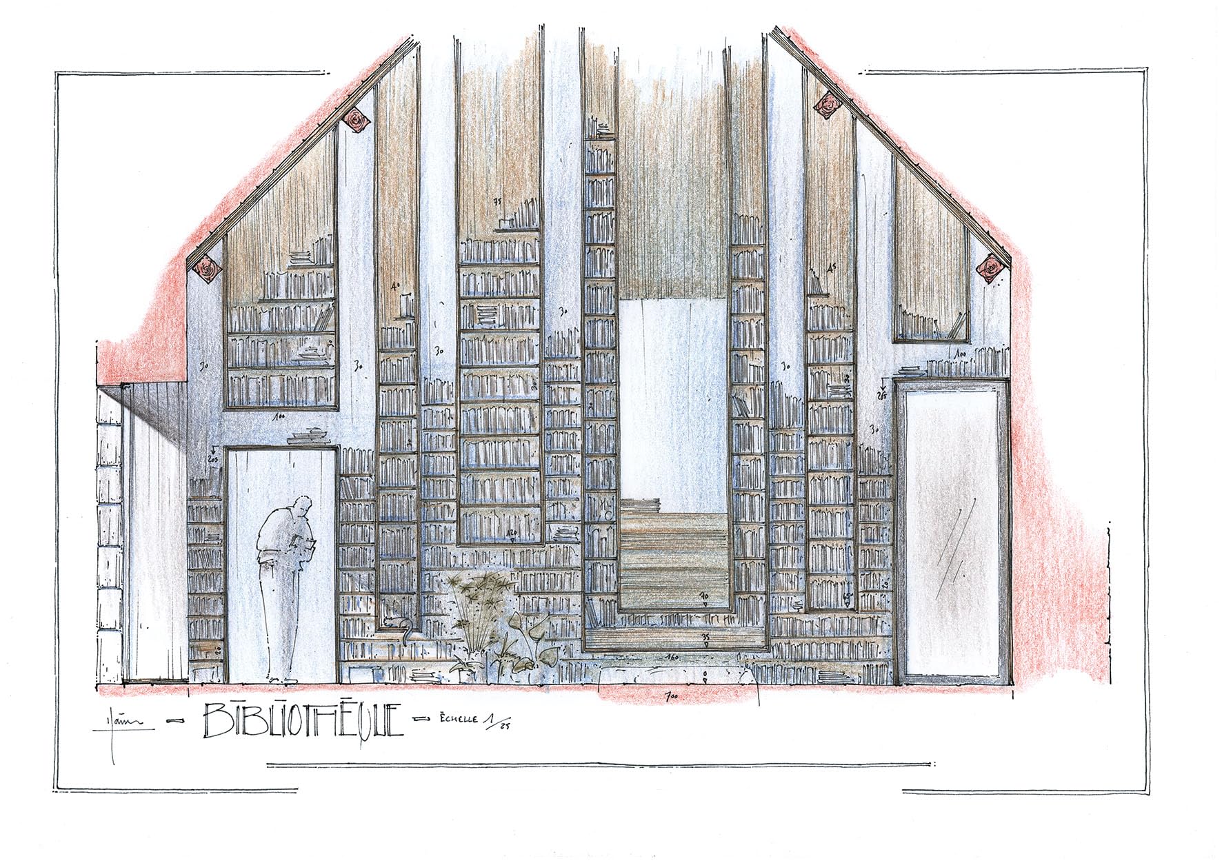 Les secrets d'un coup de crayon d'architecte: ou l'intelligence naturelle du dessin à la main