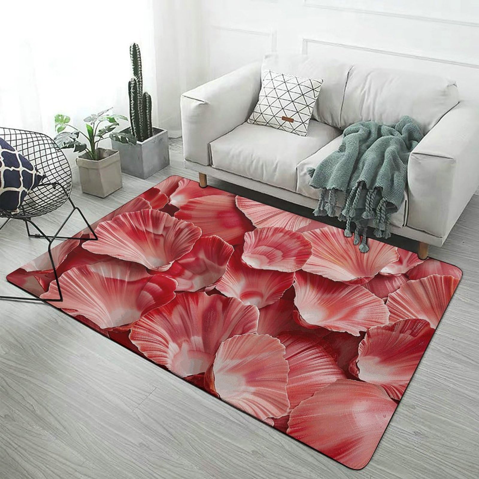 Tapis de sol absorbant antidérapant grand tapis rouge de chambre