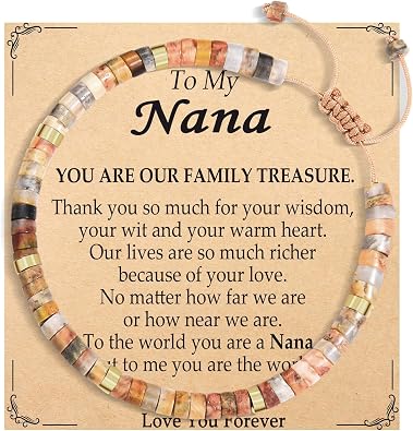 Sister-In-Law, Daughter-In-Law, Bonus Daughter, Grandma, Mimi, Nana, Aunt Gifts Beaded Bracelets for Women Mothers Day Birthday Christmas Gifts