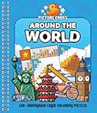 Picture Cross Around the World: 100+ Nonogram Logic Coloring Puzzles