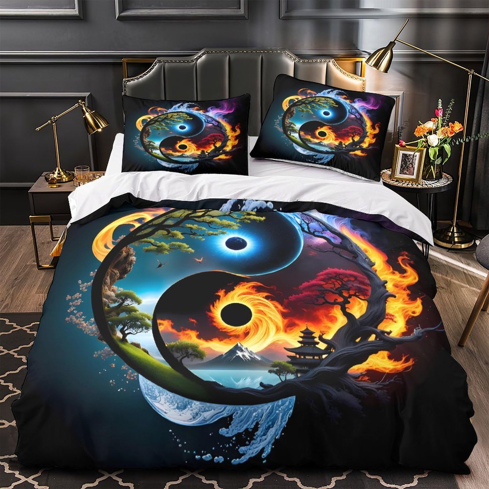 Parure de lit 3D canard jaune pour créer une chambre adulte moderne et cocooning