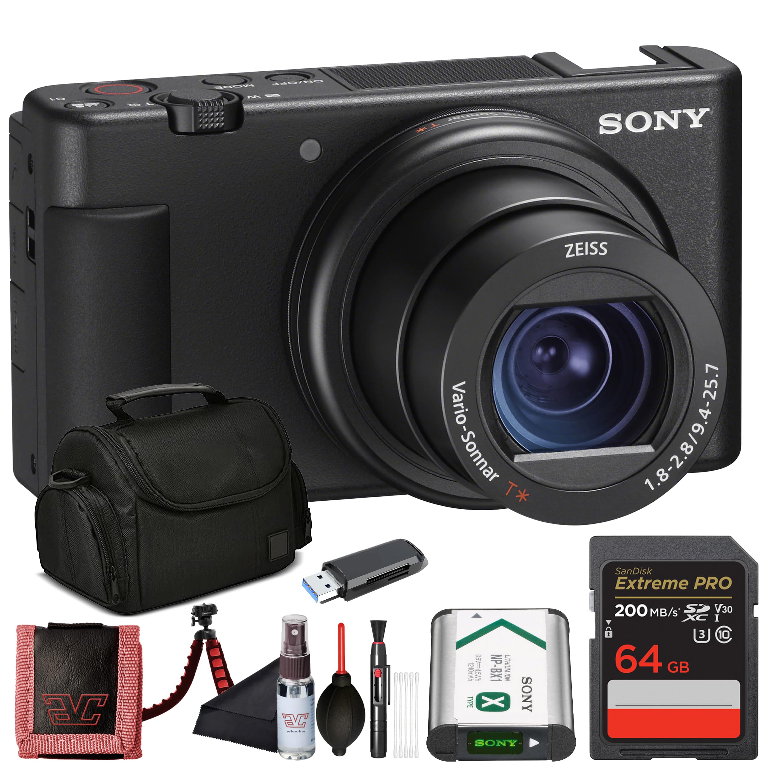 SONY VLOGCAM ZV-1 ブラック 512GB SDカード付属 Amazon.com : Sony ZV-1 Digital Vlogging Camera Black (DCZV1