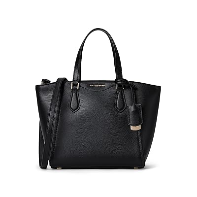 MICHAEL Michael Kors Taryn Small Convertible Top Zip Tote Crossbody Cross Body Handbags Black 1
