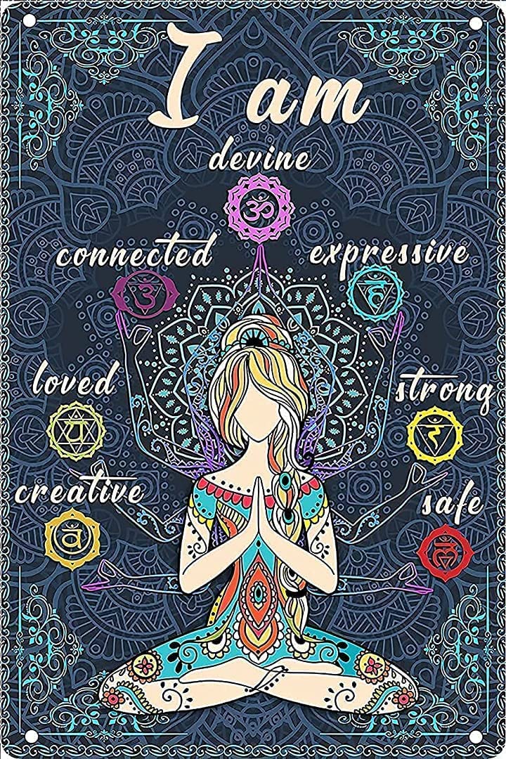 Strunt Girls Tin Sign9 Vintage Tin Sign Funny Plaque Plaque Zen Yoga I'm Divine Vintage Wall Decor Tin Sign Funny Decorations For Home Bar Pub Cafe Farm Room Metal Poster 20X30cm