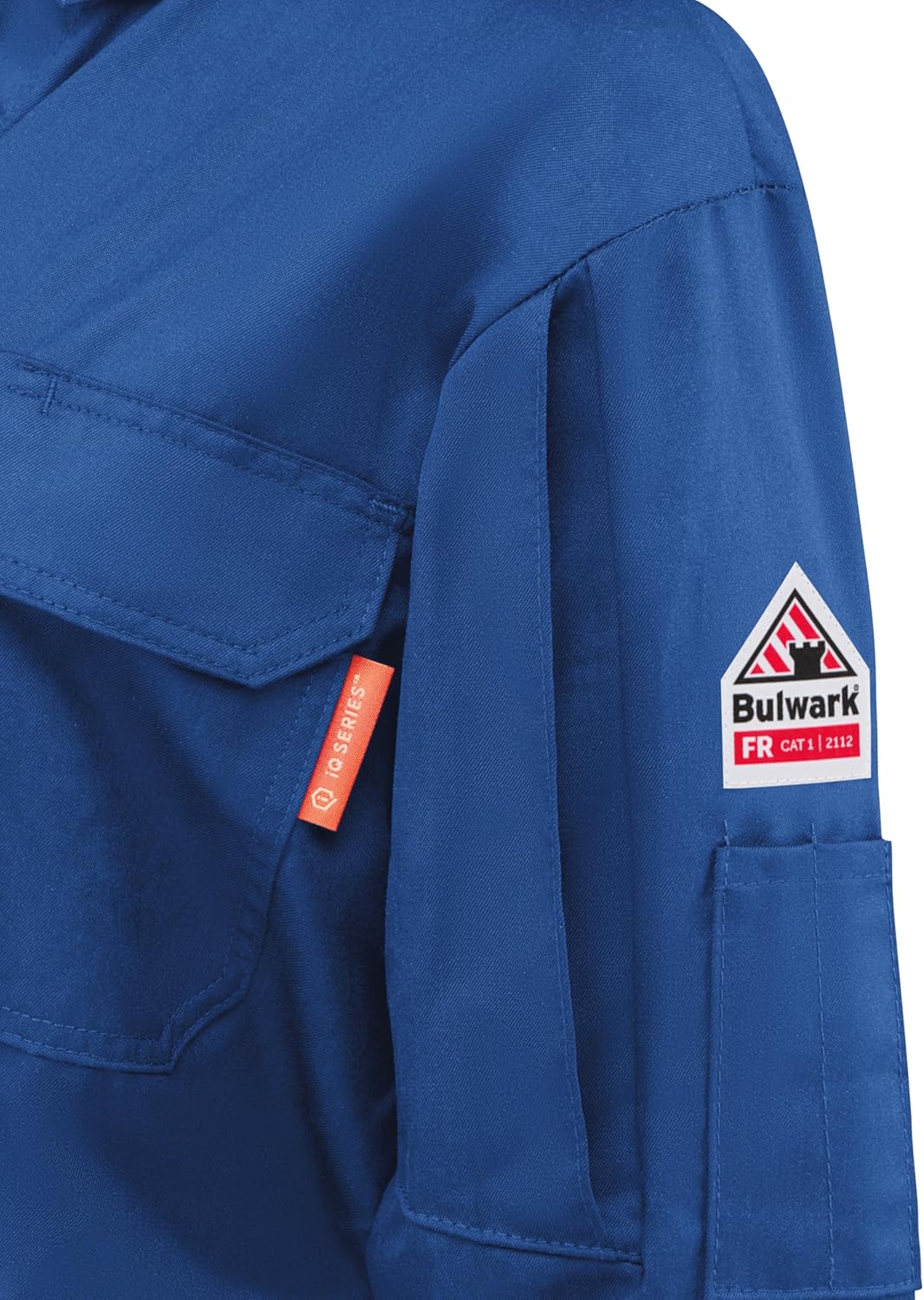 Bulwark FR mens Iq Series Flame Resistant Lightweight Mobility Coverall - Image 3