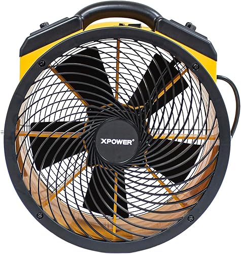XPOWER Ventilador de muelle FA-300-6 (amarillo)