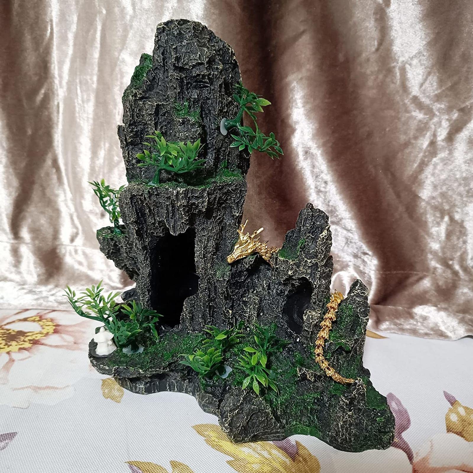 Escultura de dragón de latón con Decoraciones del Zodiaco en 3D Doradas, Regalos de Buena Suerte. ，Estatua del Zodiaco Chino