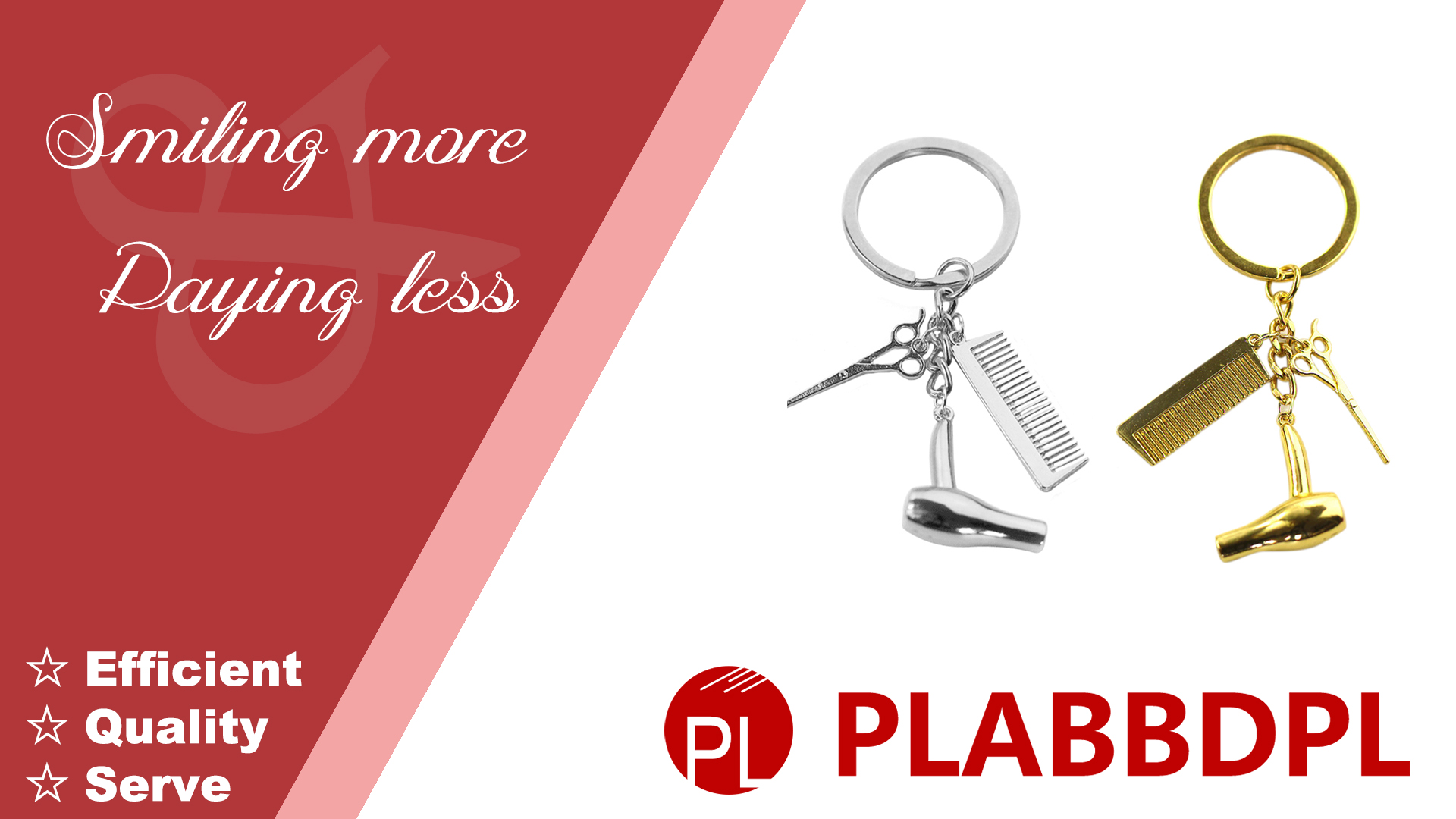 Portachiavi Macchina 4 Portachiavi Da Parrucchiere - Ciondoli - Foto 12