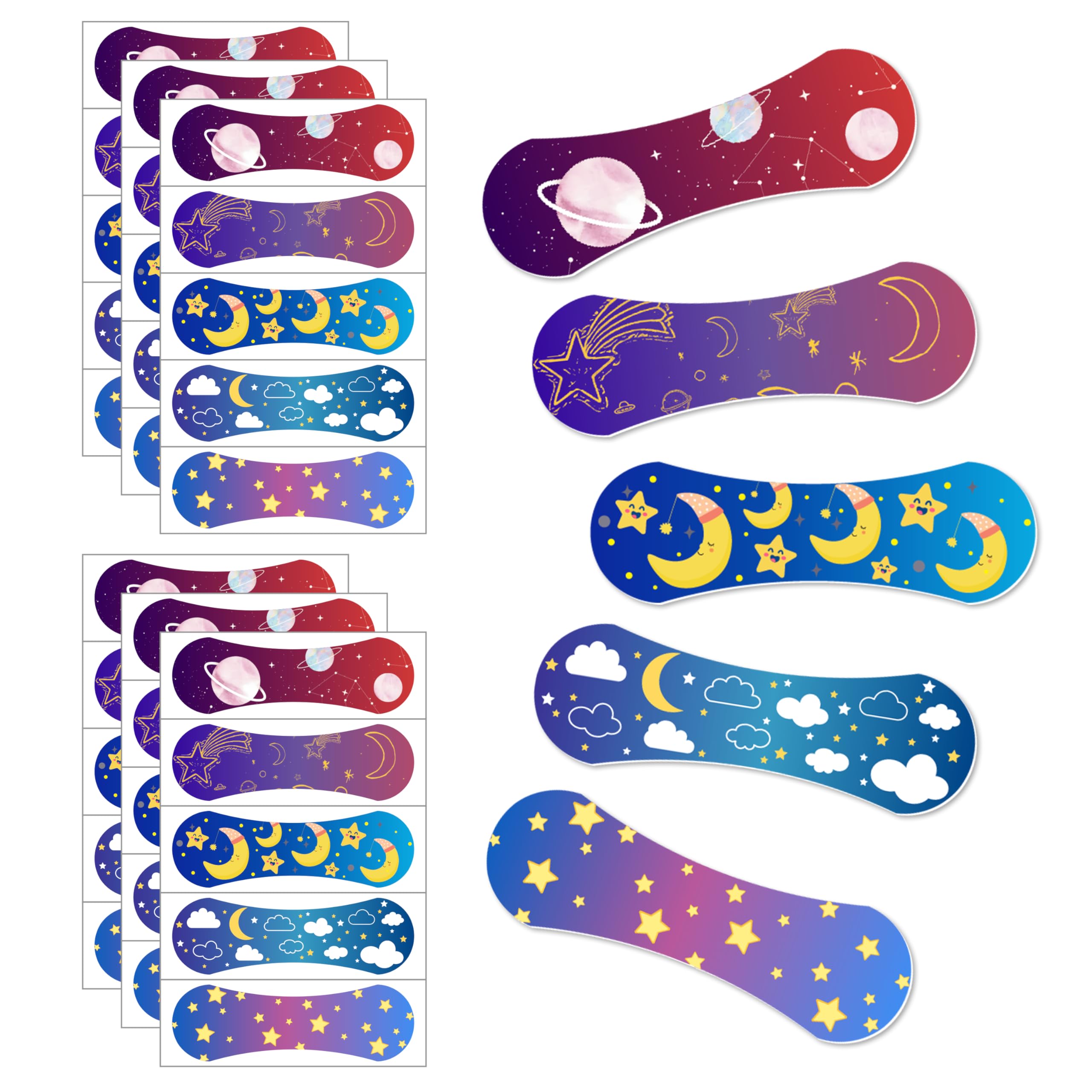 30PCS Cute Nasal Strips for Snoring Small Size Kids Nose Strips for Boys and Girls Breathe Kids Nasal