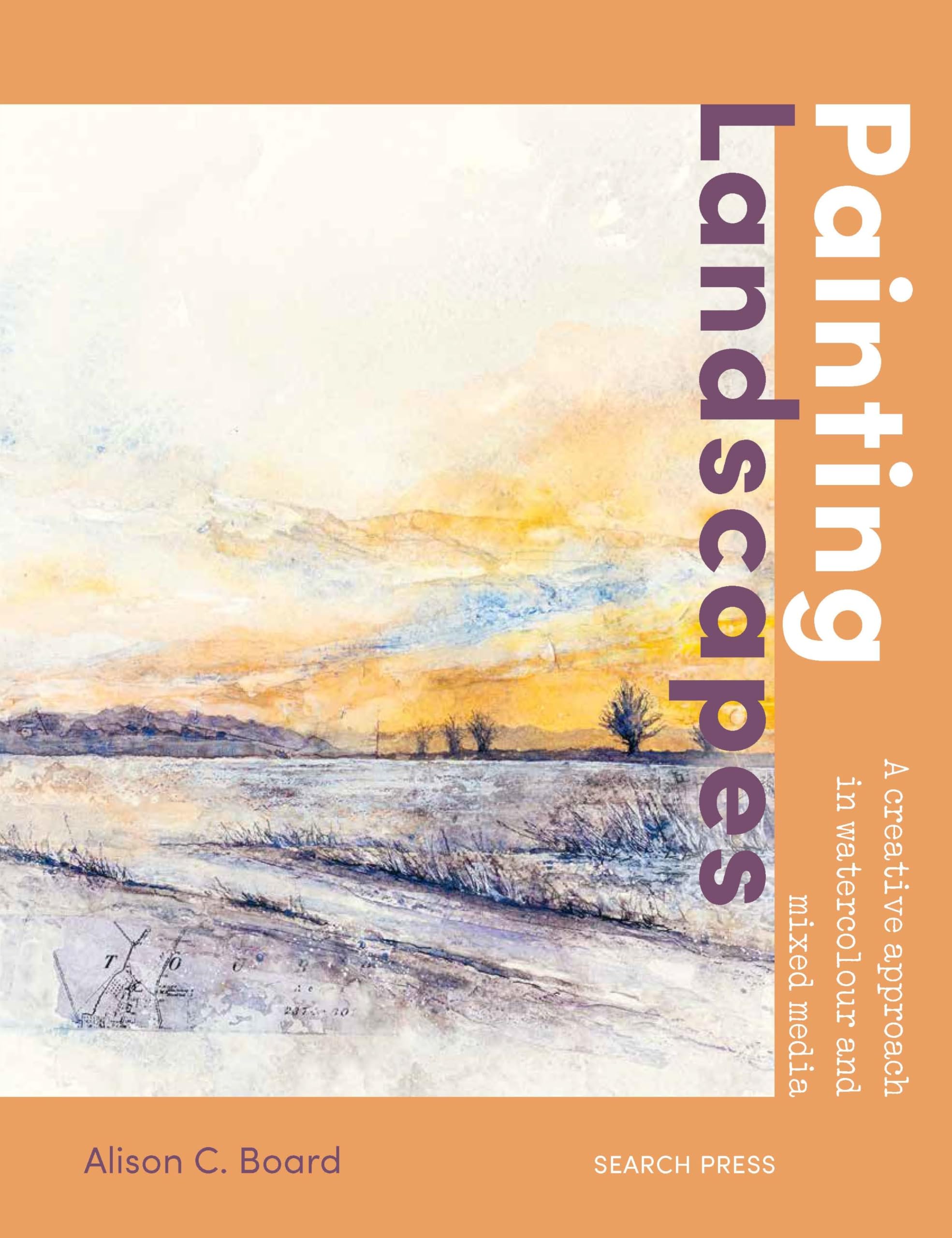 Aquarelle et Techniques Mixtes Guide Pratique Peinture Paysage Mixed Media Anglais