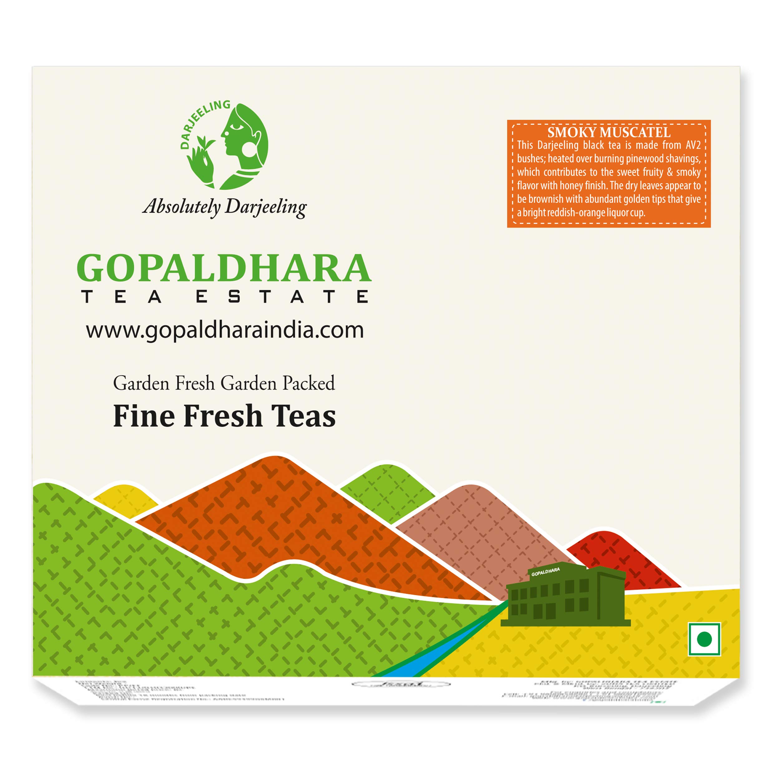Gopaldhara Darjeeling Tea Smoky Muscatel Clonal Lapsang Souchong 200 grams Paper Box - (Royal Series) FTGFOP1 Black Tea from AV2 Bushes (B08VRXX1X9) Amazon Price History, Amazon Price Tracker