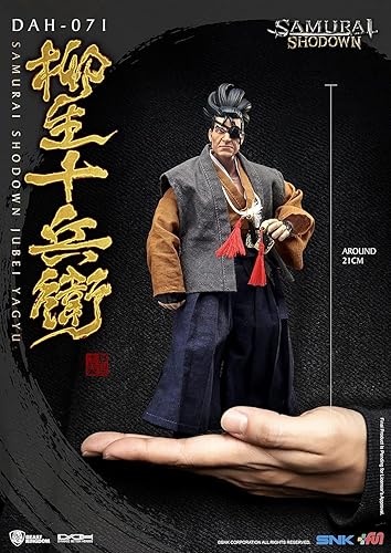 Miniatura 10 de Beast Kingdom Samurai Shodown: Jubei Yagyu DAH-071 - Figura de acción dinámica de 8 cciones, multicolor
