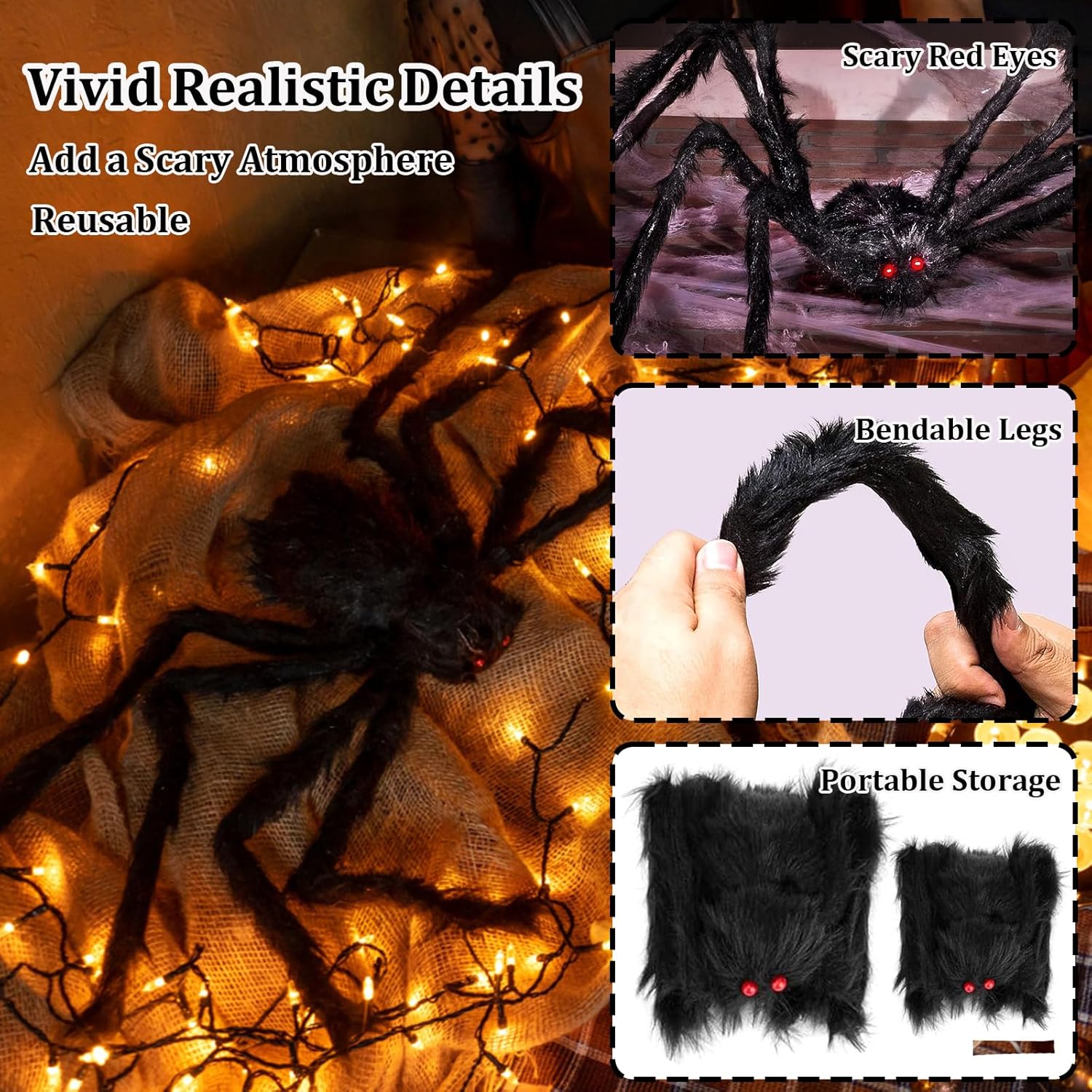 Halloween Giant Spider - Image 3