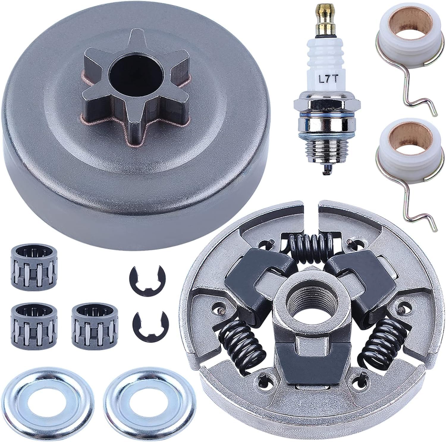 3/8" 6T Clutch Drum Worm Gear 1139 160 2000 Fit for MS171 MS181 MS181C MS211C