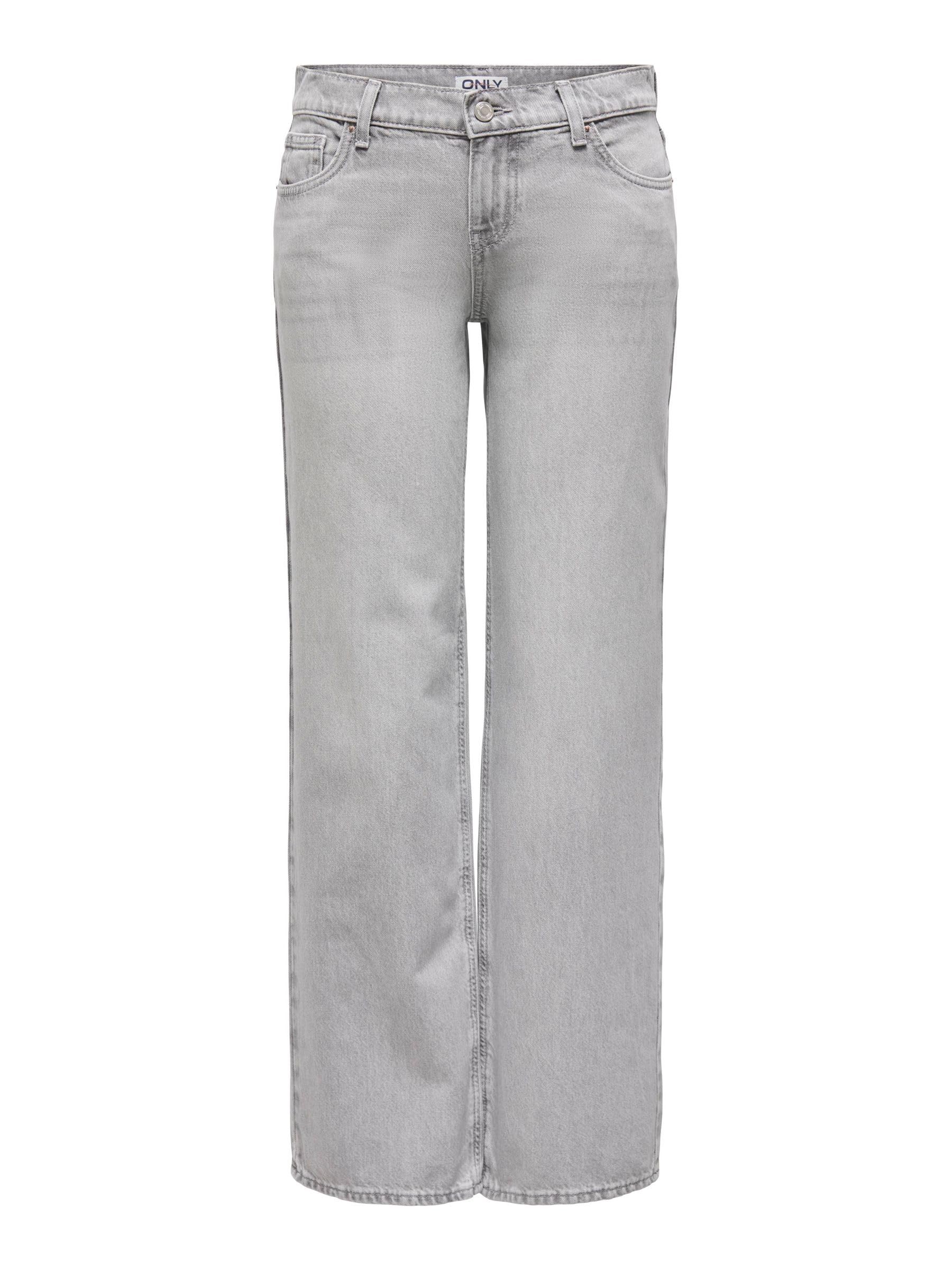 ONLY Female Straight-Fit Jeans ONLBRENDA Niedrige Taille Gerade geschnitten Jeans