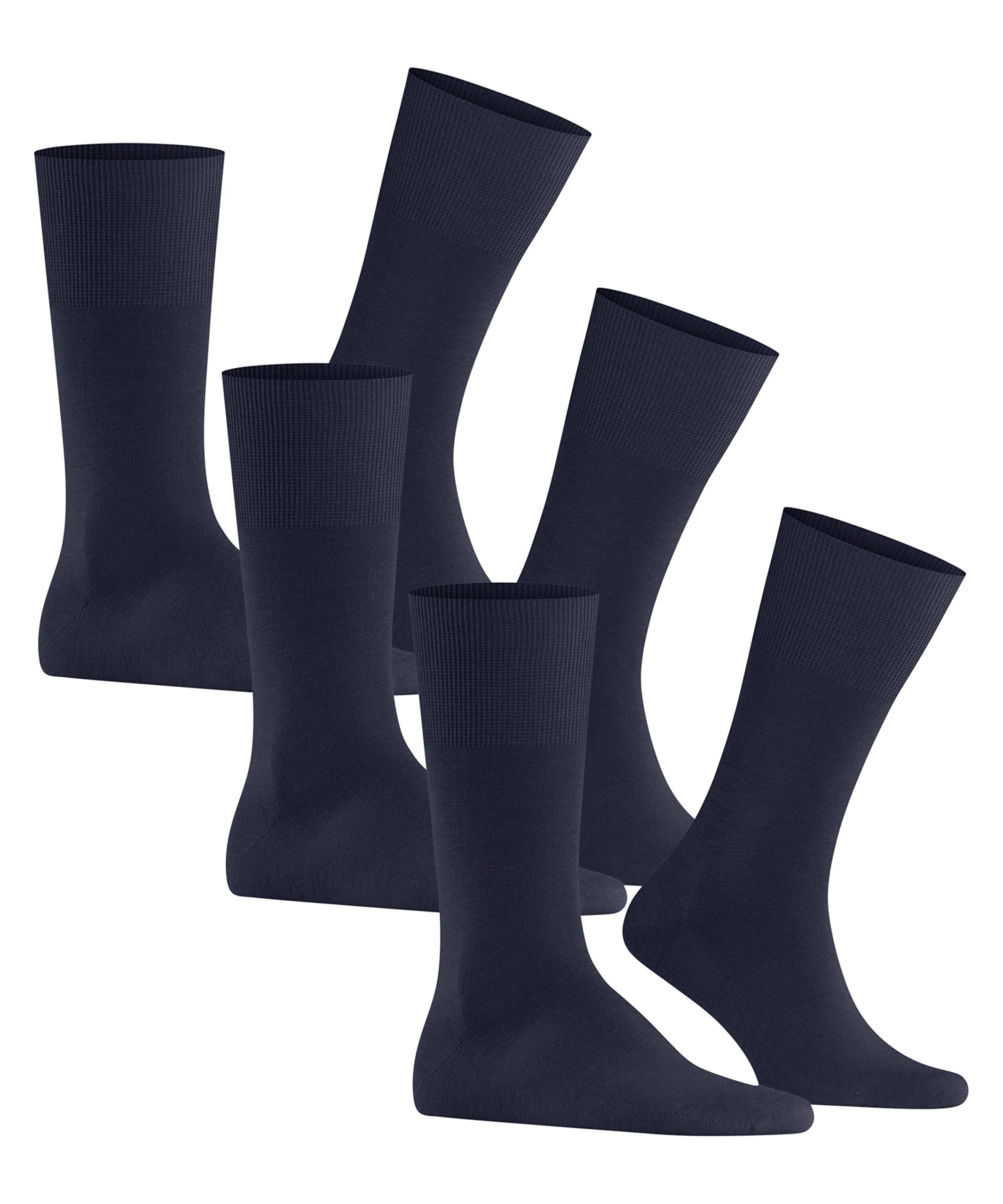 Falke Airport 3-Pack Socken Feuchtigkeitsregulierend Passform Schurwolle – Bild 2
