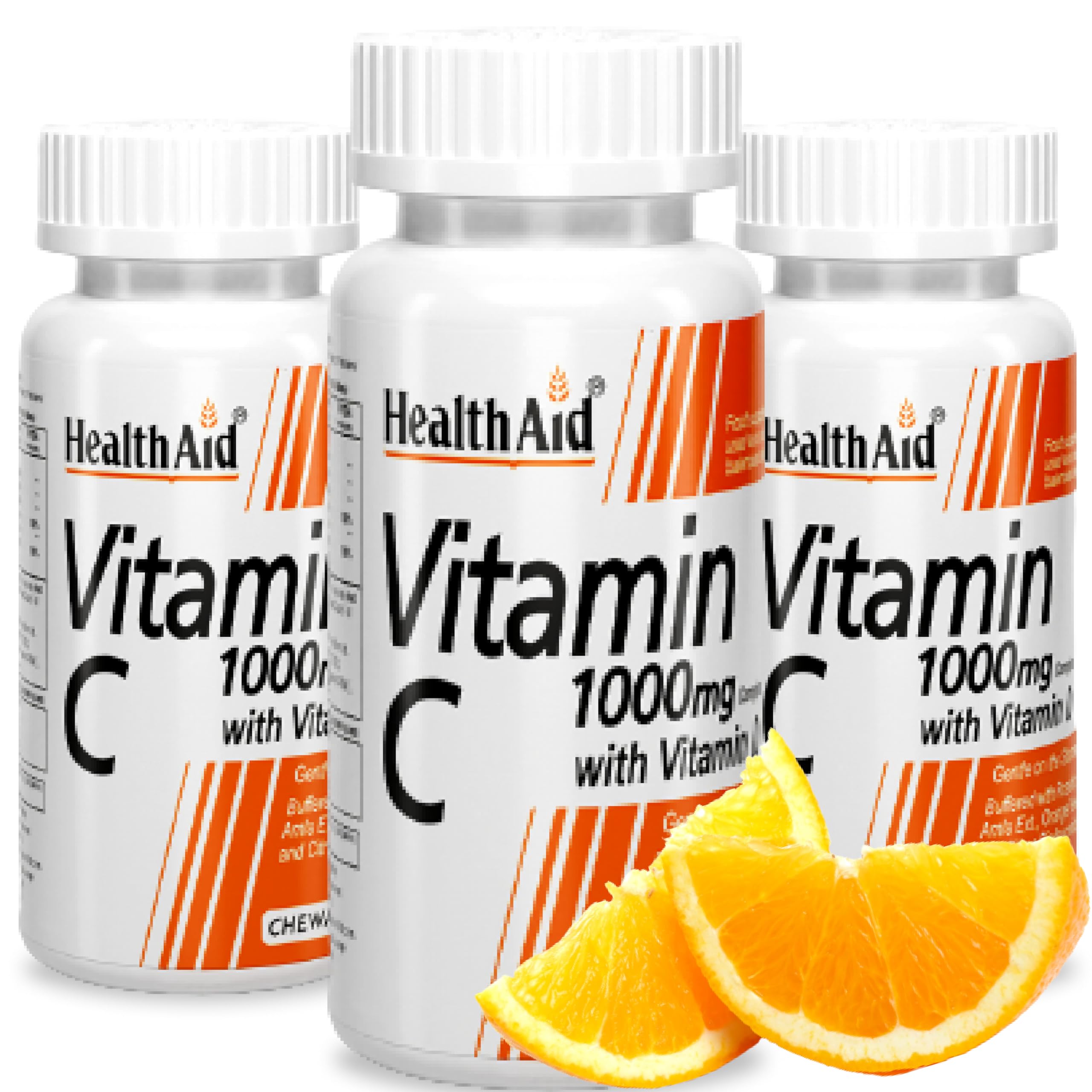 HealthAid Vitamin C Complex with Vitamin D- 180 Vegetarian Chewable Tablets I Rosehip, Amla, Orange peel Extract & Citrus Bioflavonoids I Fight off Infection, Immunity Booster, Antioxidant & Skin Care (B0CJ9K8WKD) Amazon Price History, Amazon Price Tracker