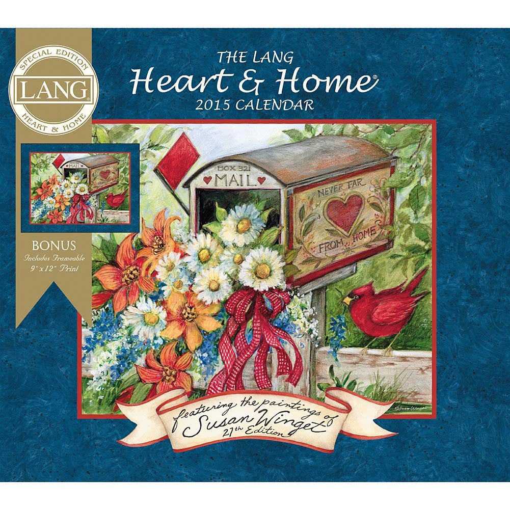 1 X Heart and Home Special Edition 2015 Wall Calendar