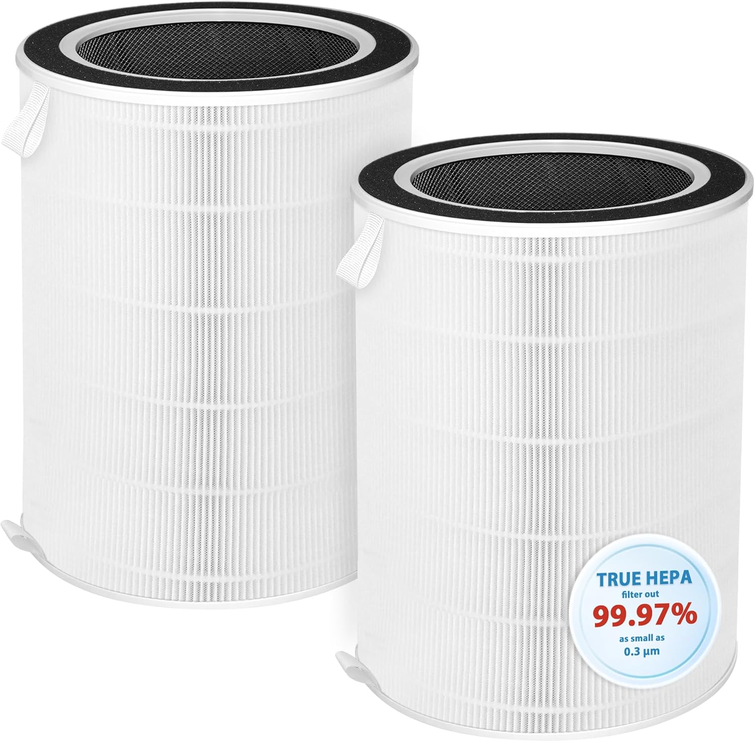 NDAP-01 NDAP-02 Replacement Filter Compatible with Hestom HEPA Air Purifiers, True HEPA Activated Carbon Filter, Compare to Part # VK-6052