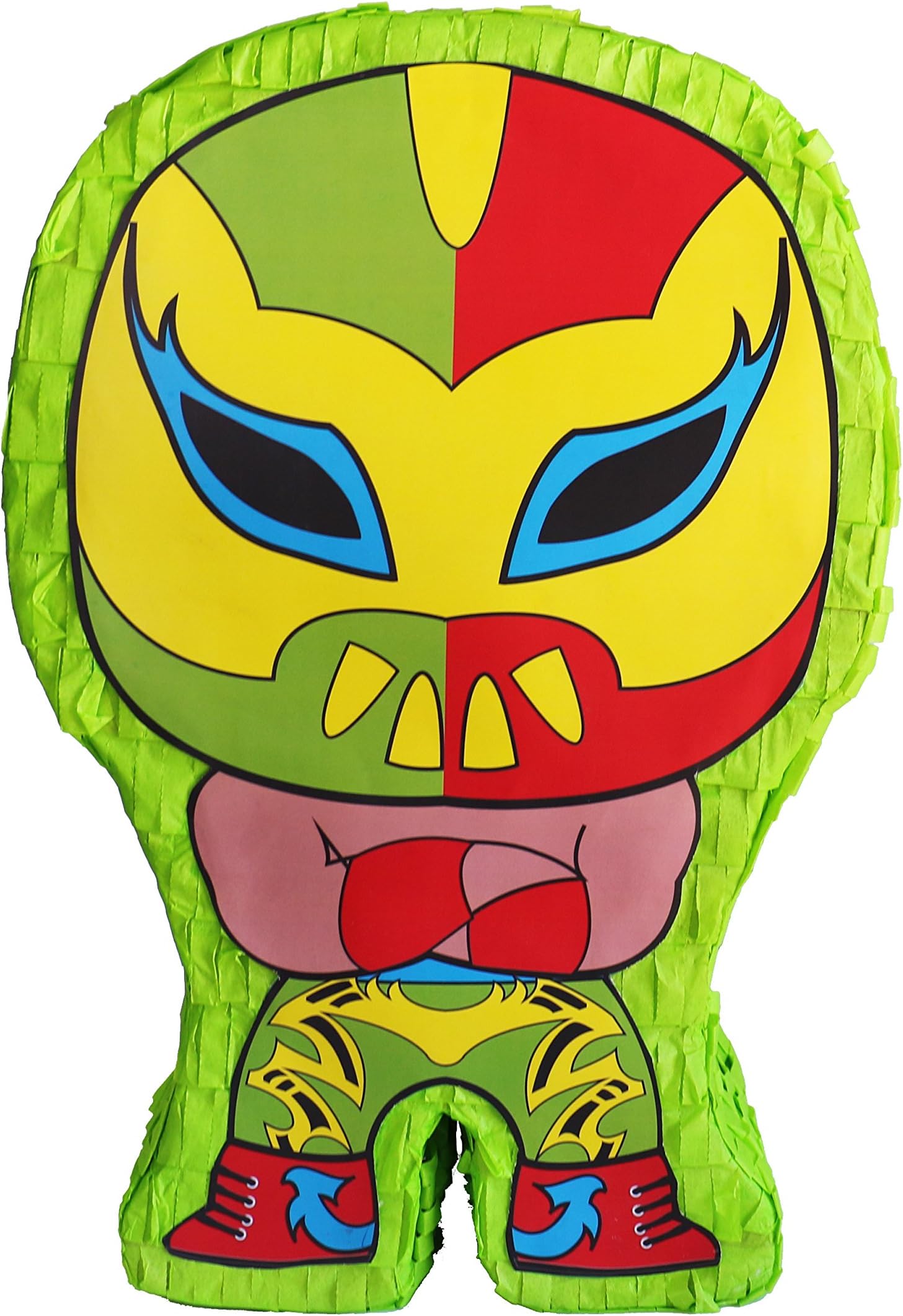 Aztec Imports, Inc. Lucha Kings- Green Pinata