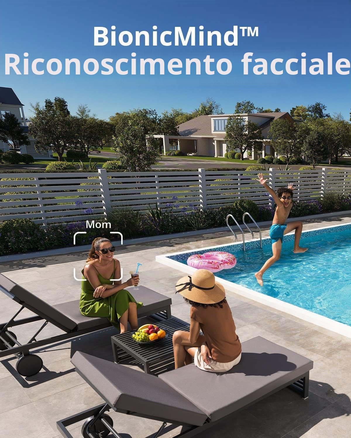 eufy Security eufyCam S330(eufyCam 3), telecamera wi-fi esternoi, telecamera pannello solare, risoluzione 4K, riflettore e visione notturna a colori, Nessun Costo Mensile, Kit di 4 telecamere
