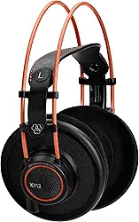 AKG Fones de ouvido Pro Audio K712 PRO Over-Ear Open Reference Studio, preto, 12 x 19,9 x 11,3 cm (2458 x 00140)