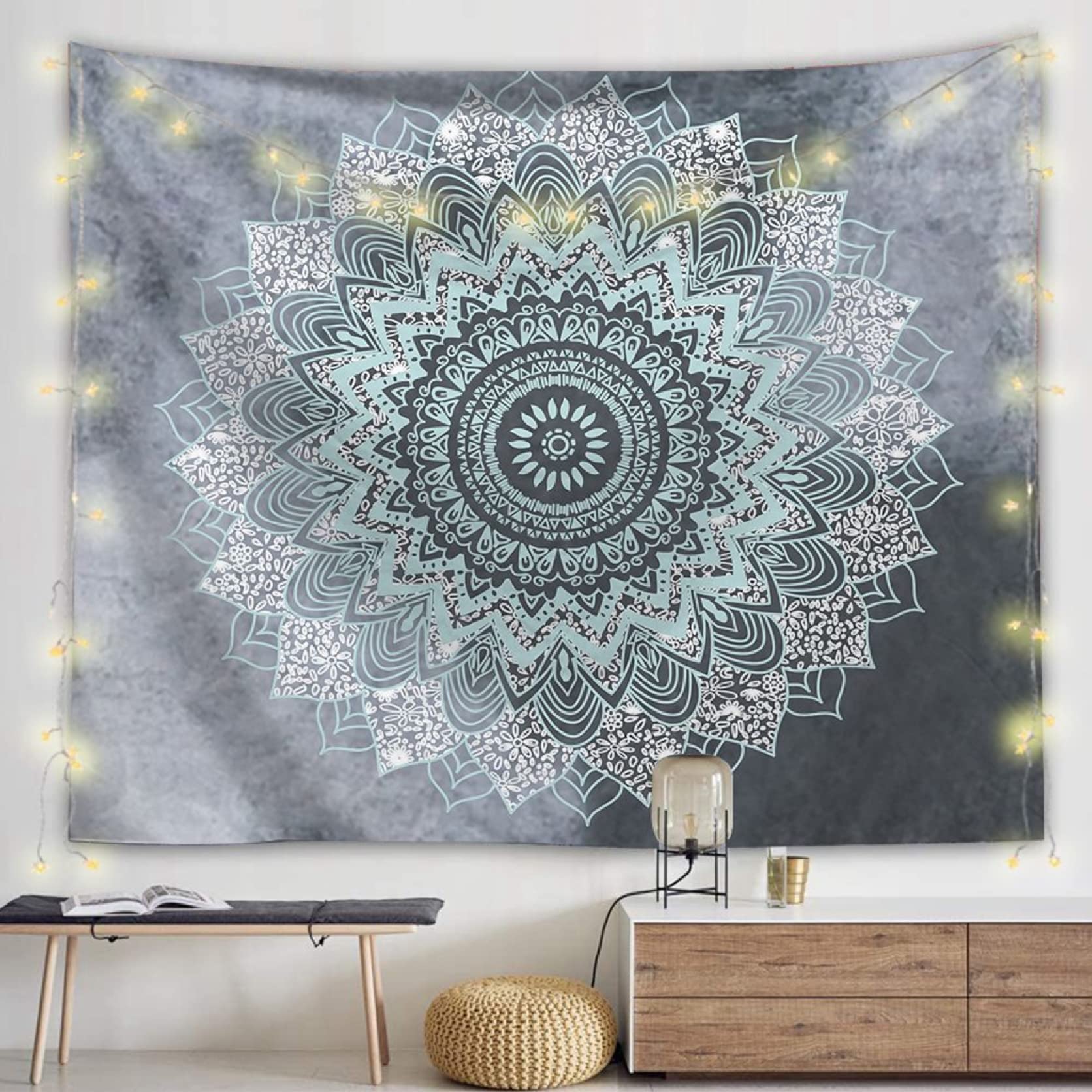 タペストリー マンダラボヘミアン】 タペストリー 210×150cm 曼荼羅 布ポスター