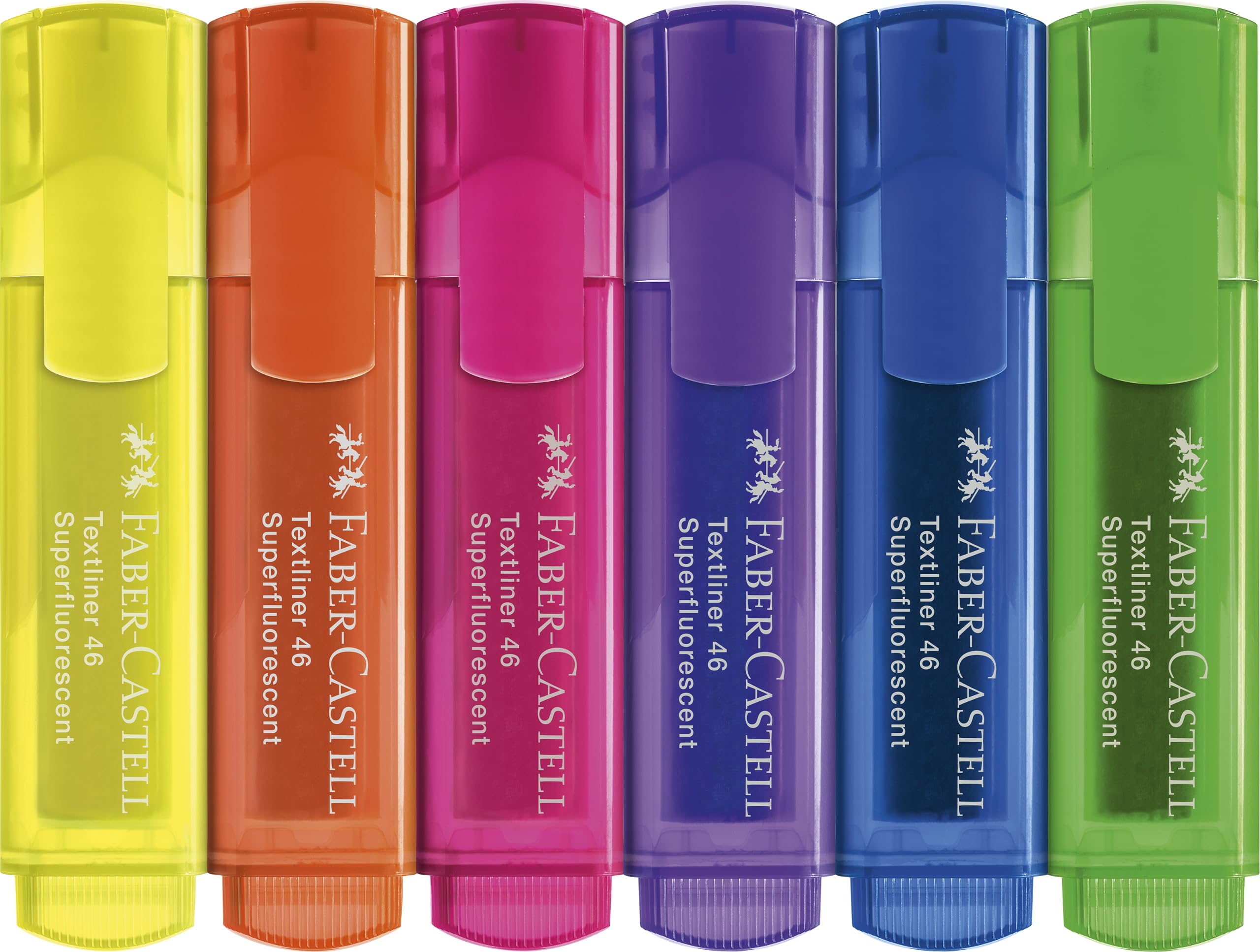 Amazon.co.jp: Faber-Castell(ファーバーカステル) 蛍光ペンセット 46