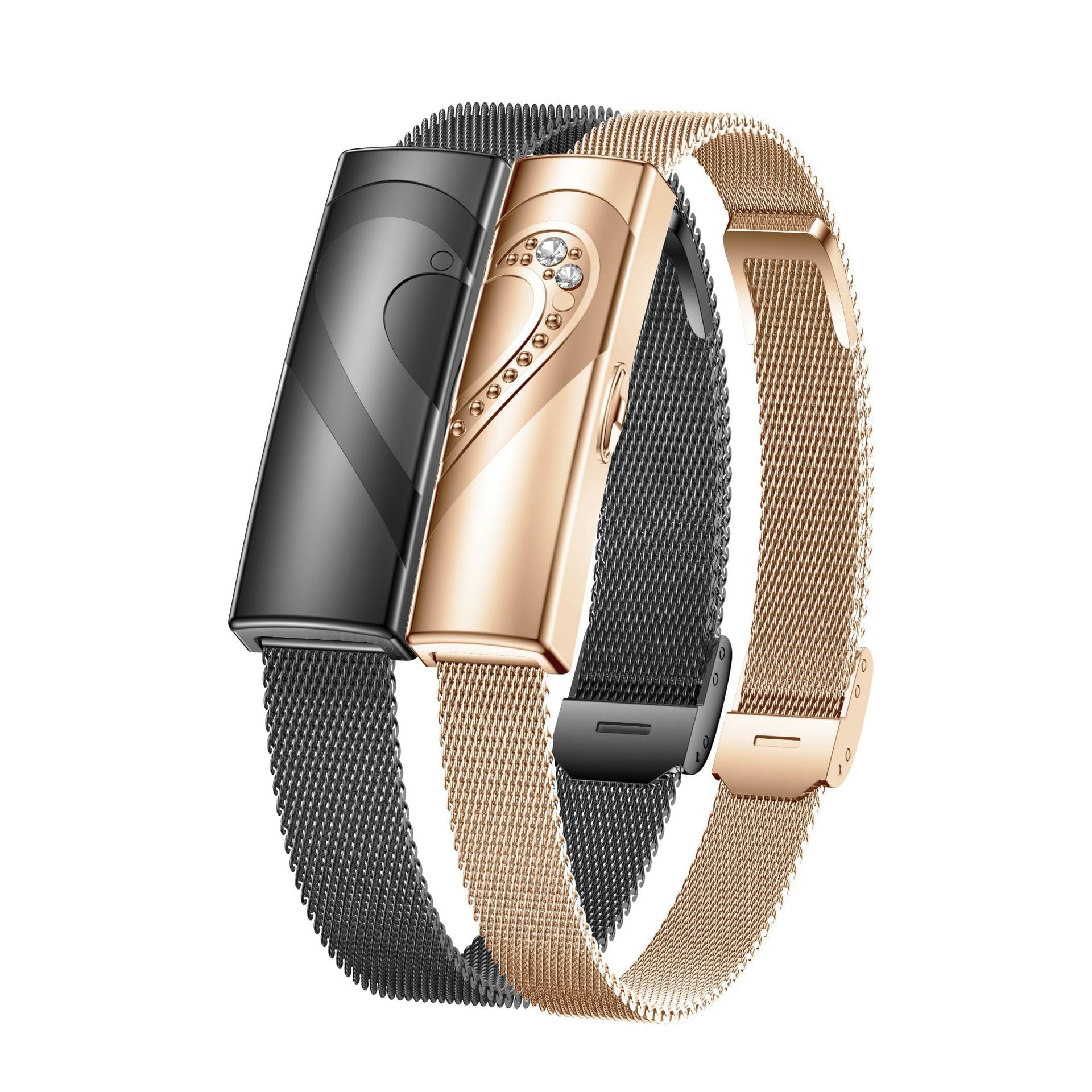VBESTLIFE Bracciale Intelligente, Chiamate Bluetooth 170 modalità Sportive Fitness Tracker con Monitoraggio dello Stress del Sonno Resistente All'acqua IPX8, per Smartphone