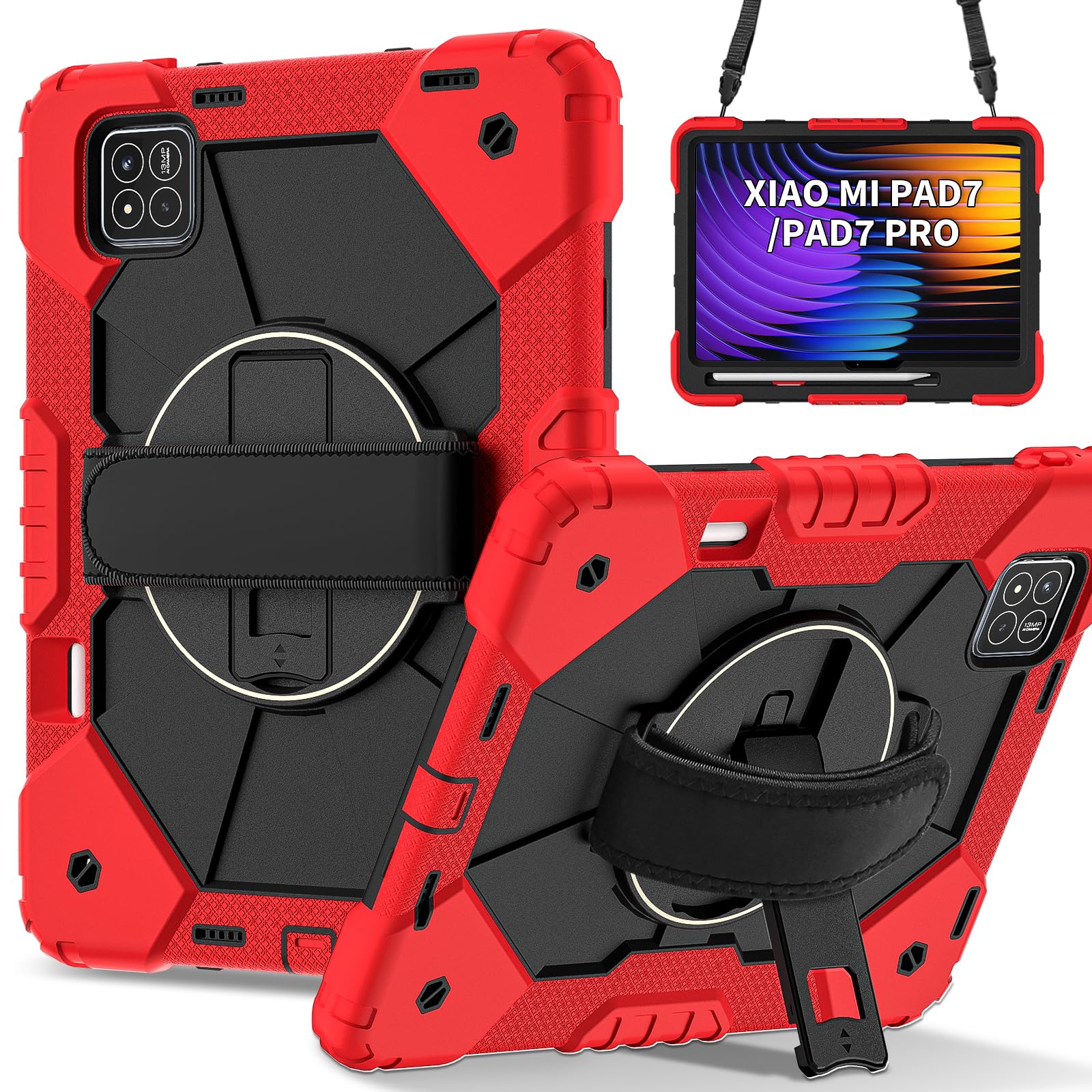 Custodia Per Redmi Pad SE 11 Pollici (2023) - Cover Protettiva Con Supporto Regolabile, Chiusura Magnetica, Verde Scuro