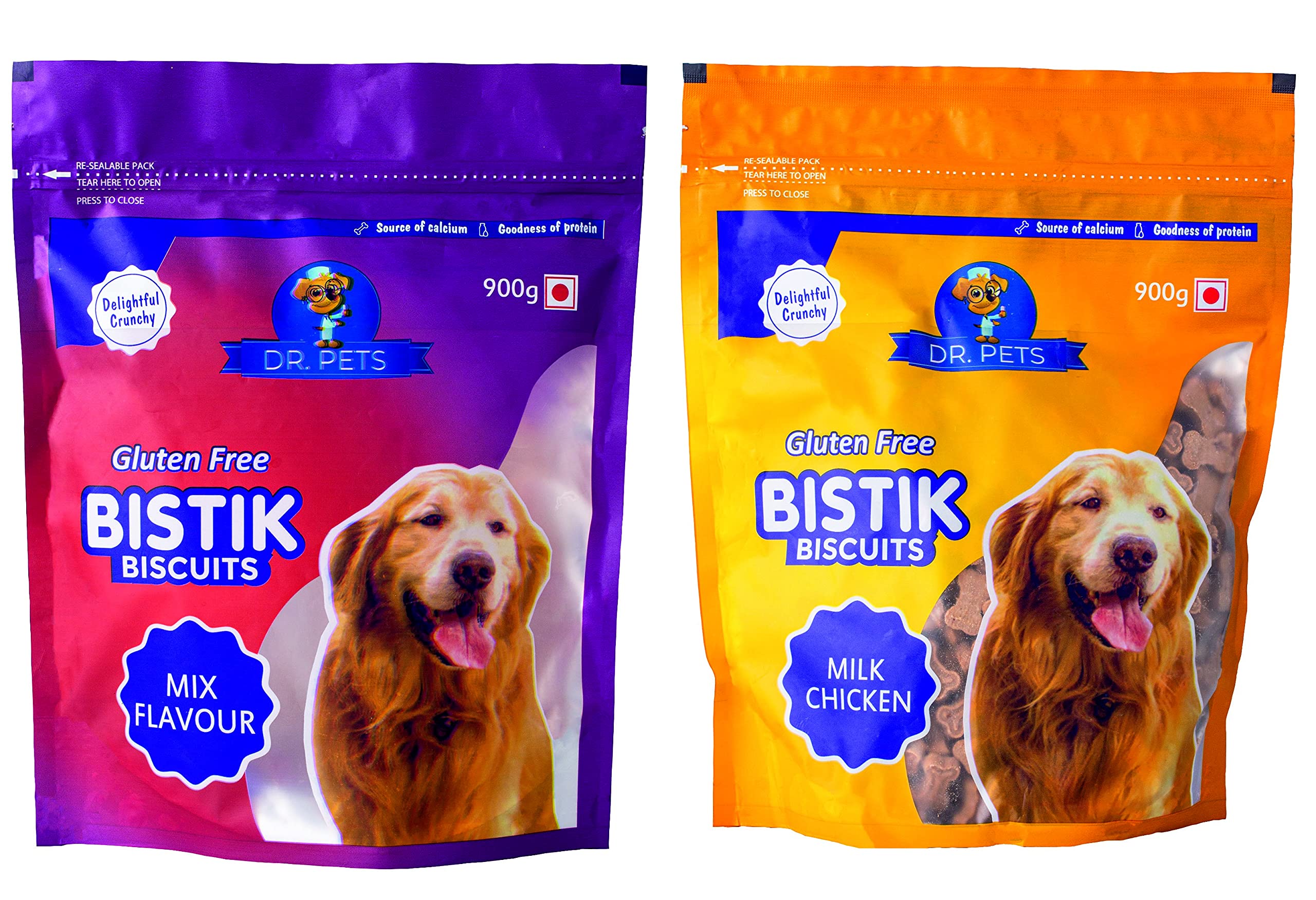 Combo Milk Chicken and Mix Flavour BISTIK Gluten Free Dog Biscuits with No Artificial Flavors, (900+900 g Pack, Real Taste of Flavors) (B09BNSX96Z) Amazon Price History, Amazon Price Tracker