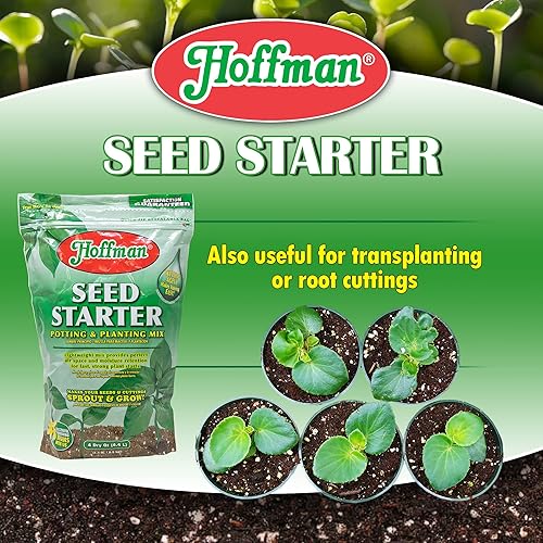 Miniatura 5 de Hoffman 30101 - Suelo de iniciación de semillas, 4 cuartos de galón, marrónA