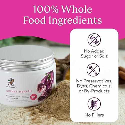 Miniatura 4 de Dr. Harvey's Suplemento de apoyo renal para perros (4 onzas)