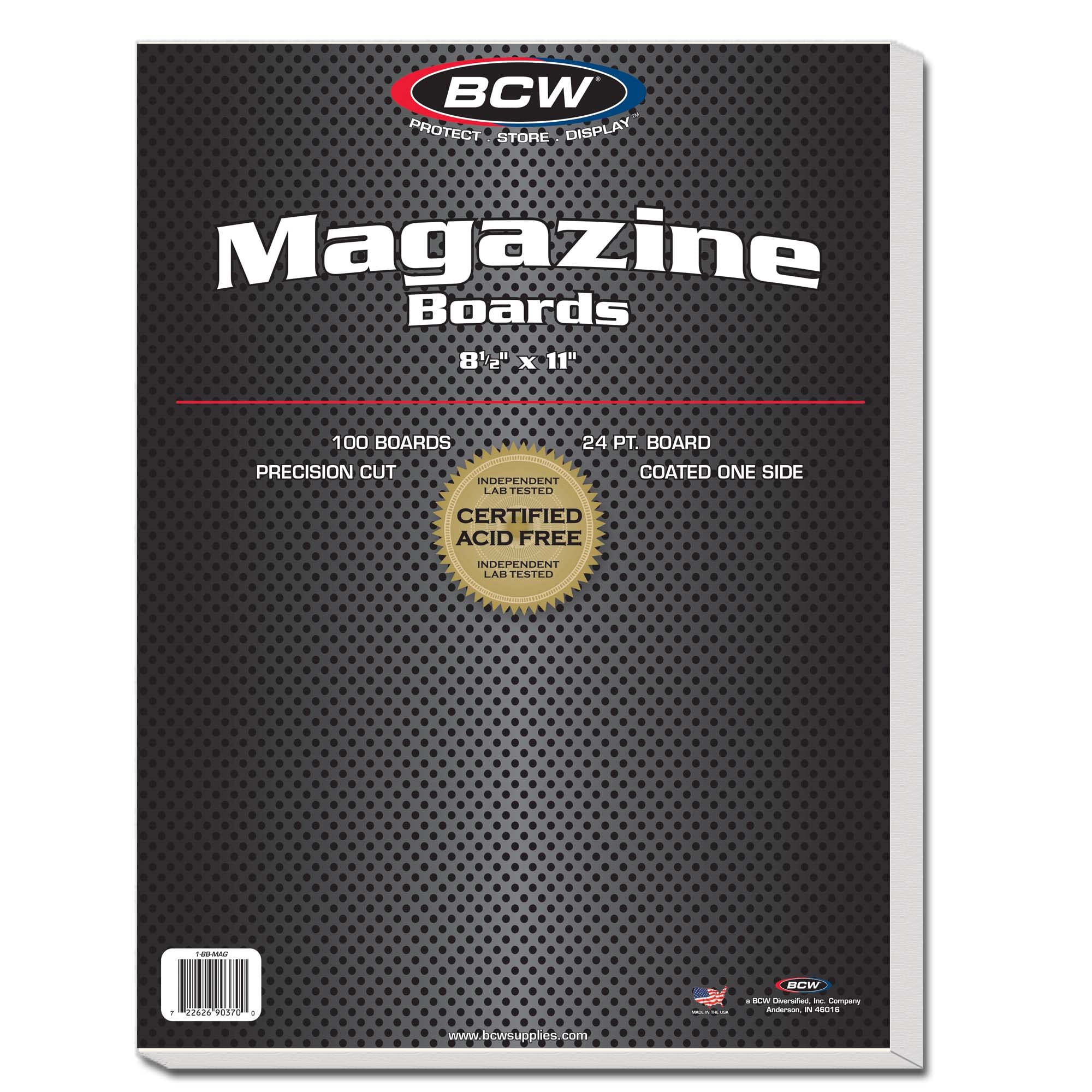 Photo 1 of BCW Magazine Backing Board - 100 pack