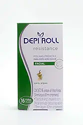 DEPIROLL Folhas Prontas Facial Algas 8 Pares Depiroll