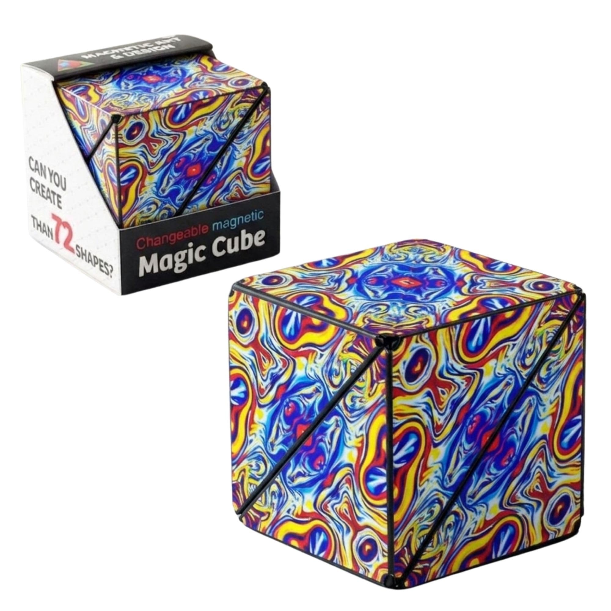 Buy Hooipo Magic Magnetic Puzzle Cube Foldable 3D Shape-Shifting