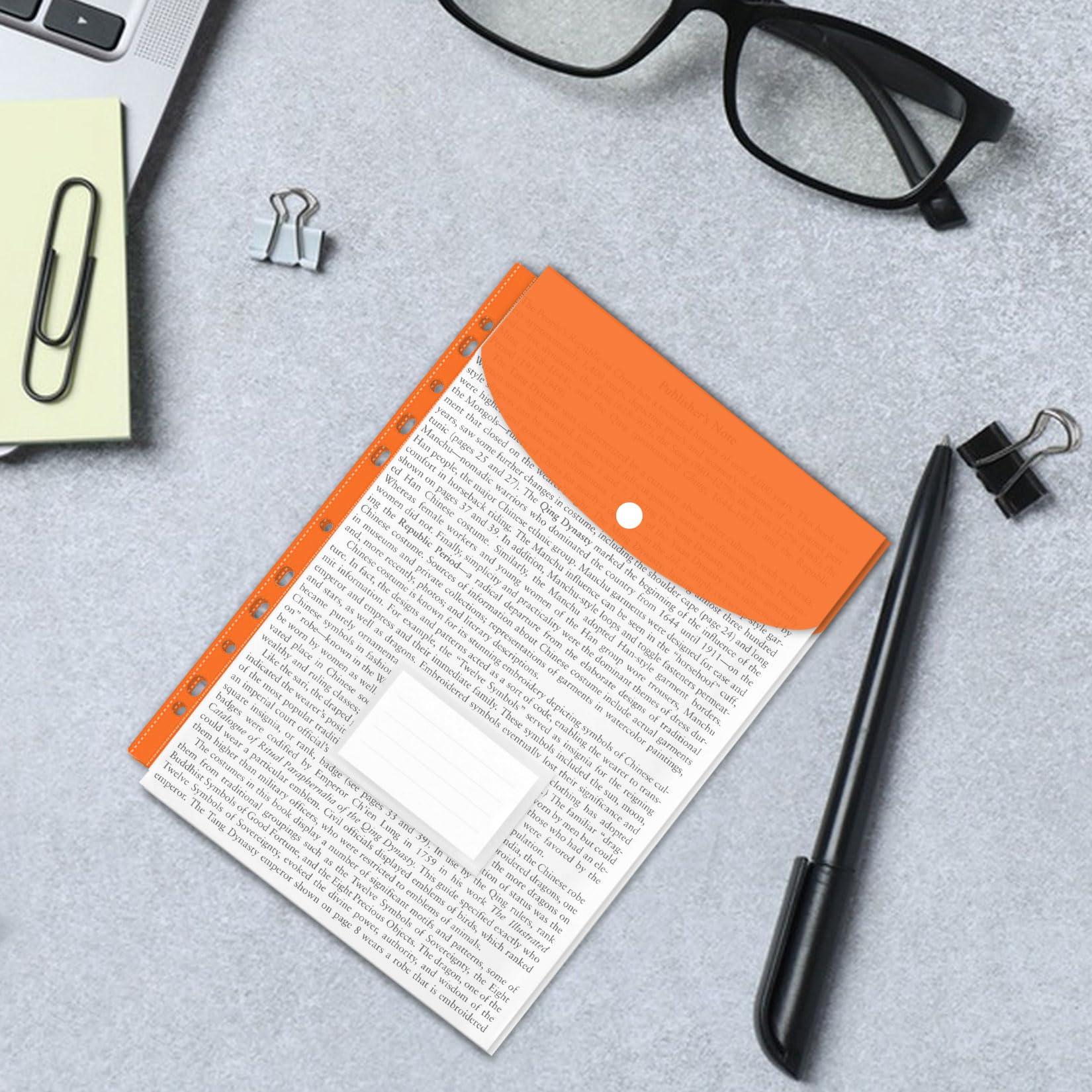 12 Pcs Carpetas Plastico A4 con Anillas, Folders Transparentes A4, Carpeta de Plastico A4Carpetas de Documento Transparentes Impermeables para Organizar Documentos, con 4 Anillos de Encuadernación