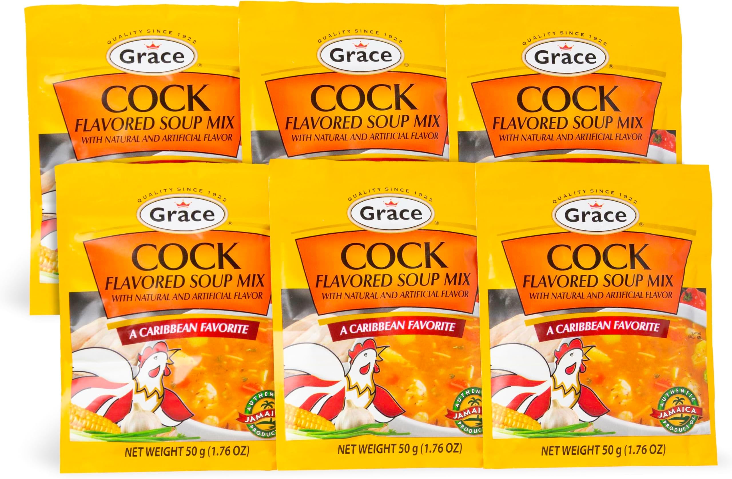 Grace Cock Flavour Noodle Soup Mix, 50g