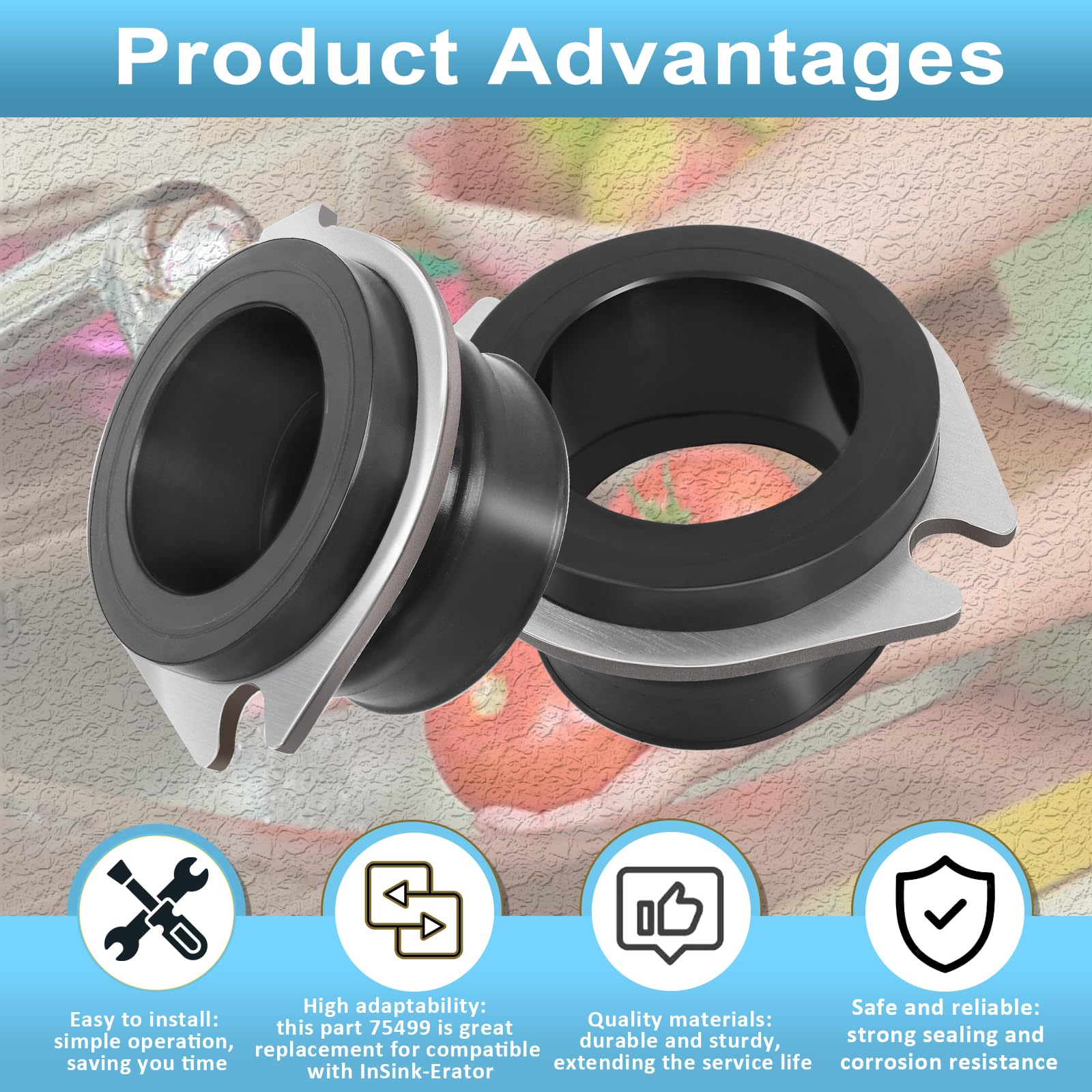 その他 Moving Out 𝟮𝟬𝟮𝟯 𝙐𝙋𝙂𝙍𝘼𝘿𝙀 75499 Flex Coupler Garbage Disposal
