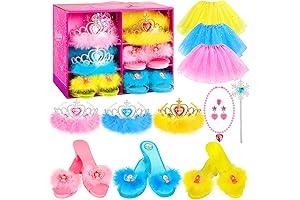 Princess Dress Up Jewelry Boutique - Role Play Set for Girls 3-6